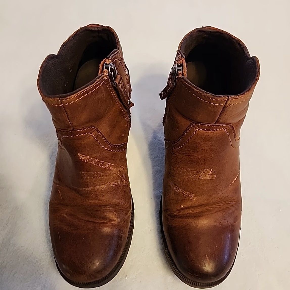 Teva Teva Boots Womens Ankle Boot Brown Leather Waterproof Zip 7.5 US 38.5 EU Style 1012462 Size US 8 / IT 38 - 4 Thumbnail