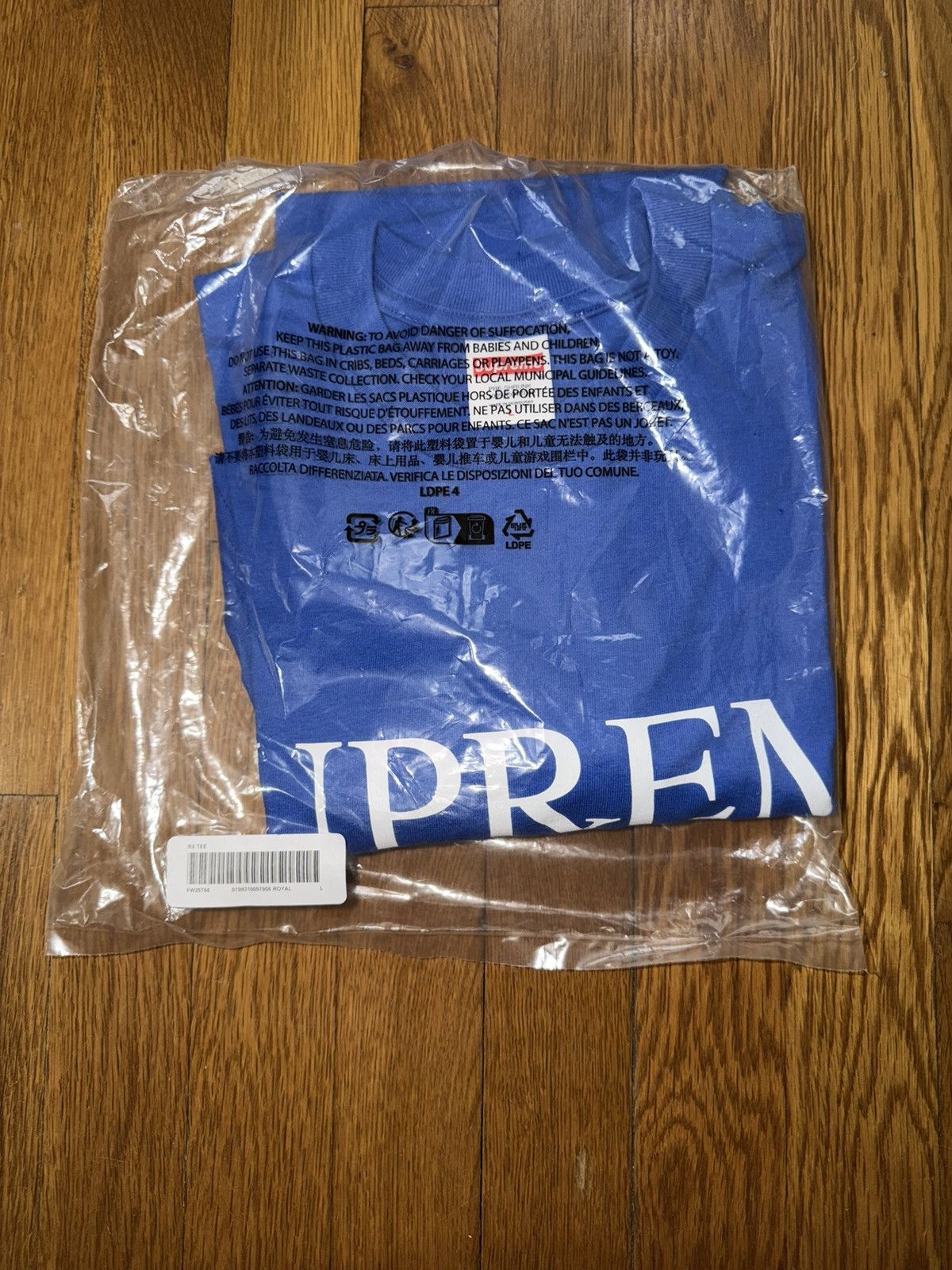 Supreme Supreme blue RX Tee Size US L / EU 52-54 / 3 - 2 Thumbnail