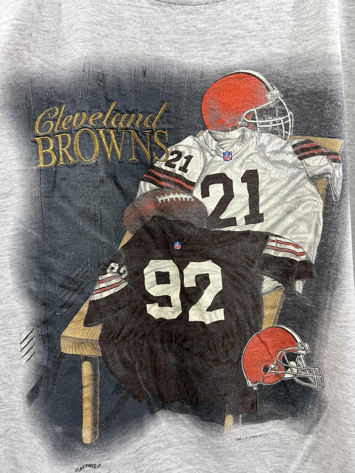 Other Cleveland Browns 1994 Dated Shirt (Sz XL) Nutmeg, #TG Size ONE SIZE - 2 Thumbnail