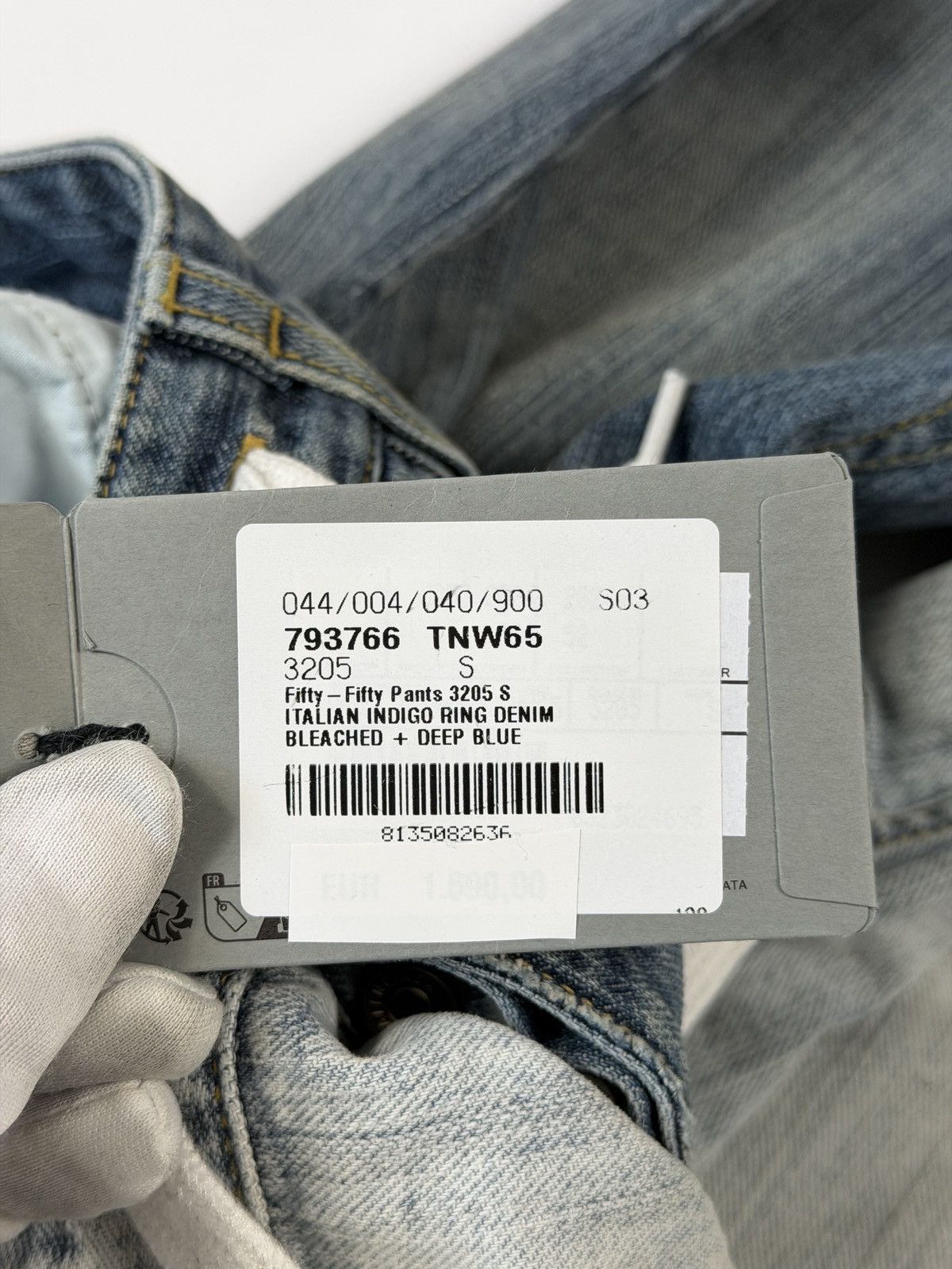 Balenciaga Balenciaga 50/50 Baggy & Flare Denim Pants Size US 30 / EU 46 - 16 Thumbnail