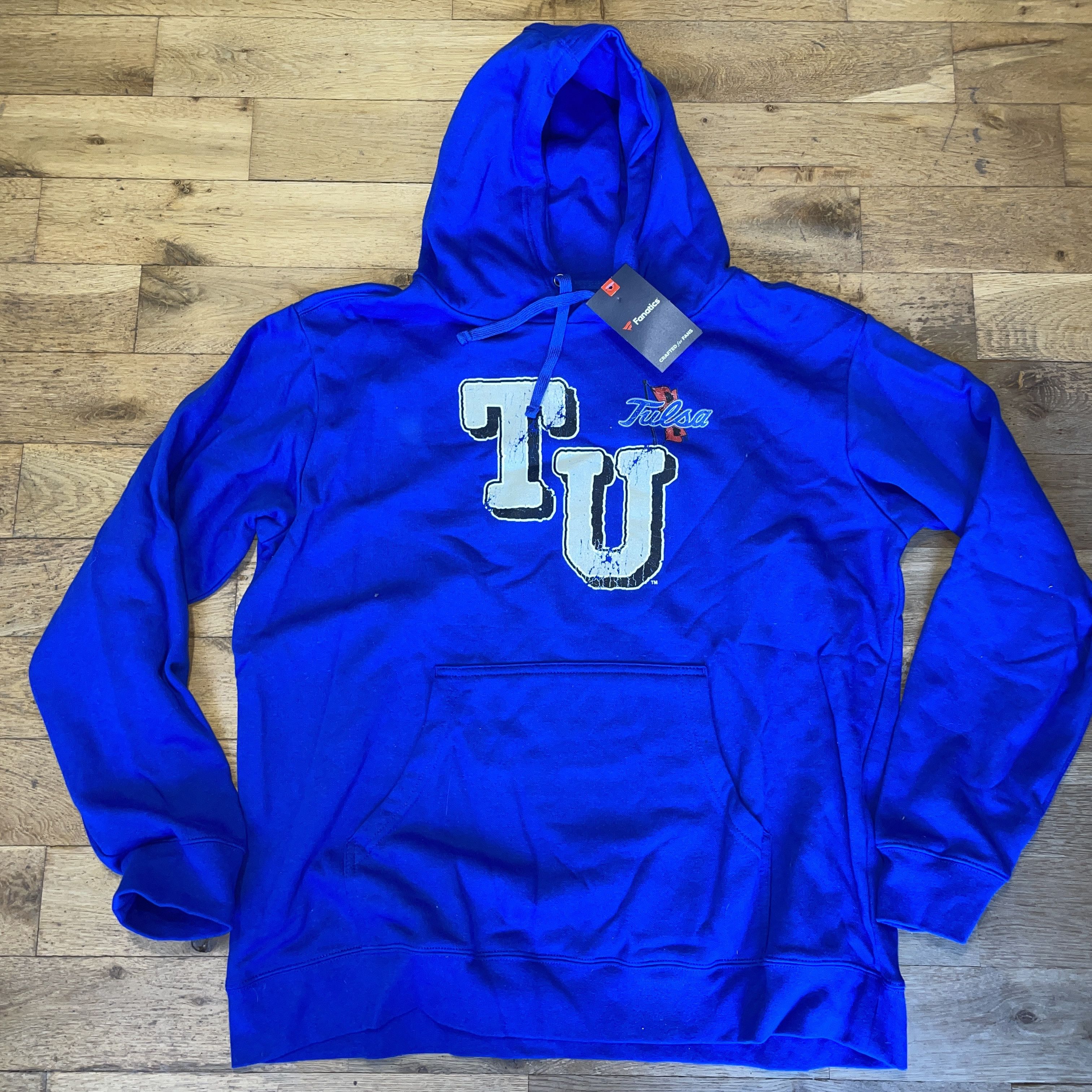 NFL TU TULSA FANATICS MEN'S LOGO COLLEGE SWEATSHIRT Size XL Size US XL / EU 56 / 4 - 1 Thumbnail