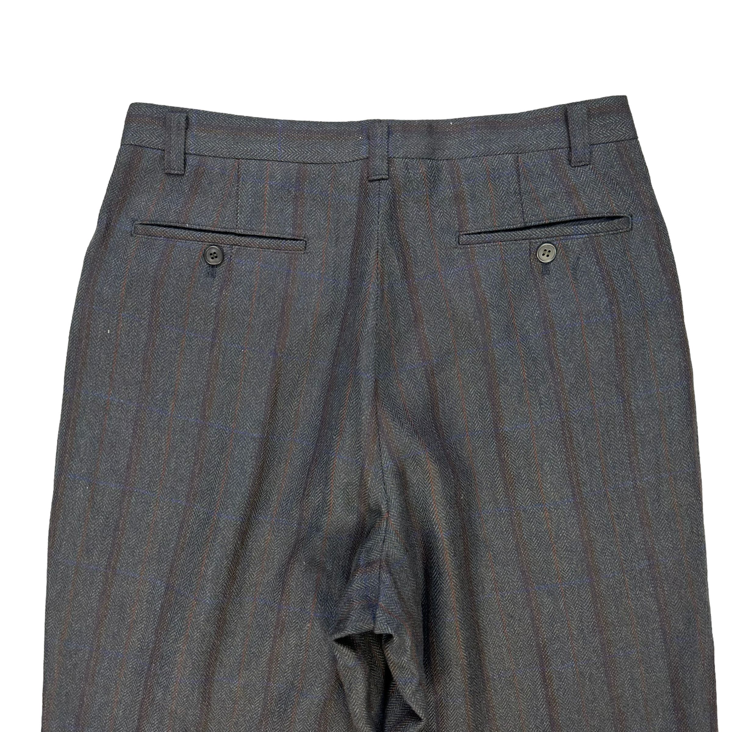 Christian Dior Monsieur CHRISTIAN DIOR MONSIEUR STRIPED WOOL TROUSERS #8100-203 Size US 31 - 9 Thumbnail