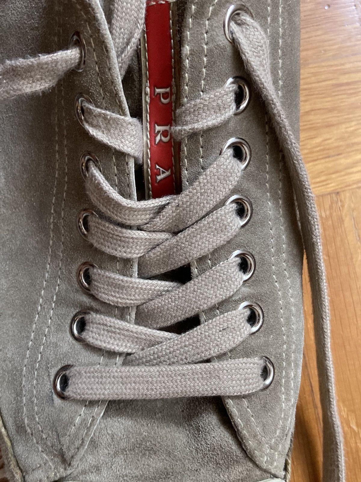 Prada Vintage Prada Low Top Suede sneakers Size US 9 / EU 42 - 3 Thumbnail