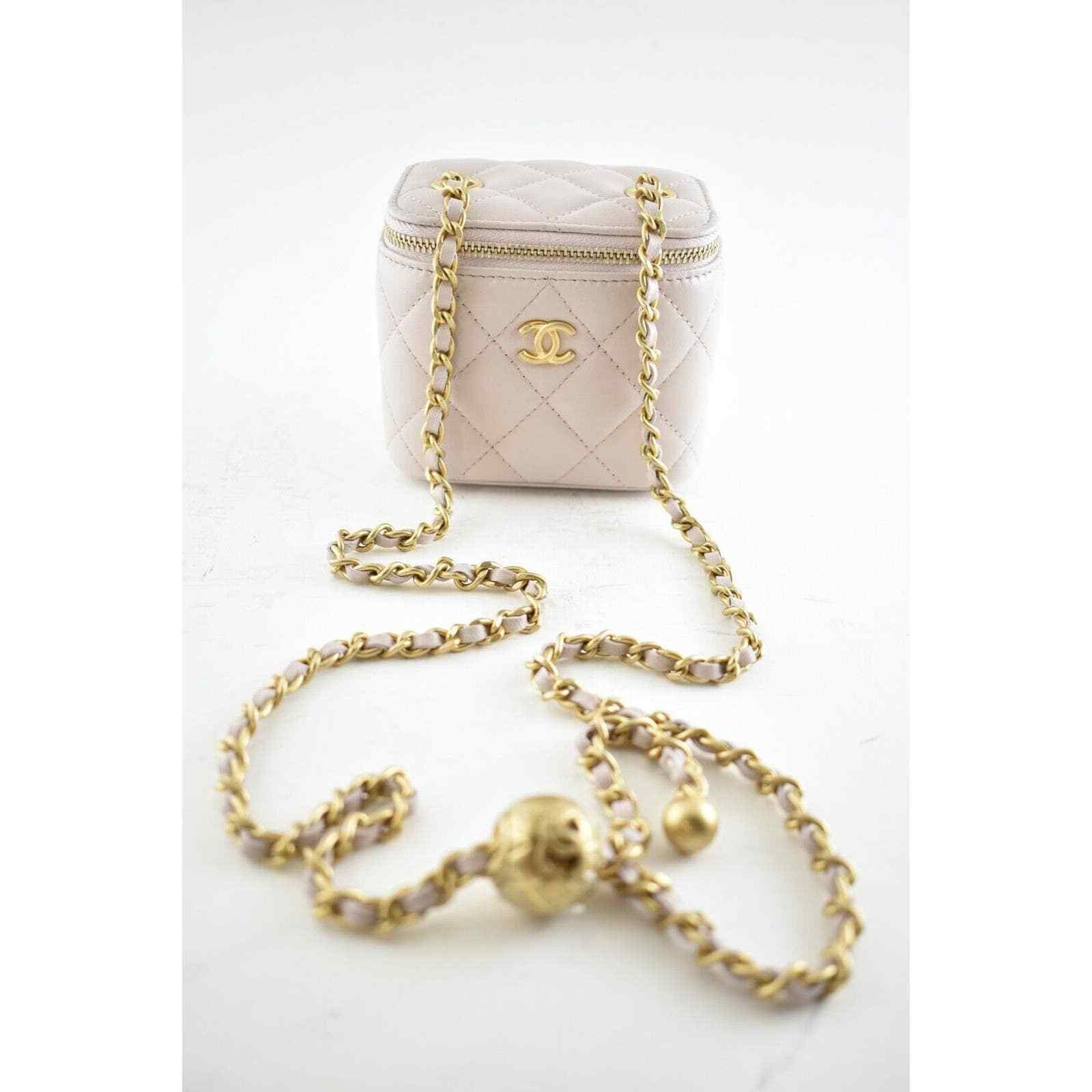 Chanel Chanel Chain Gold Coco Pearl Crush Shoulder Crossbody Bag Size ONE SIZE - 2 Thumbnail