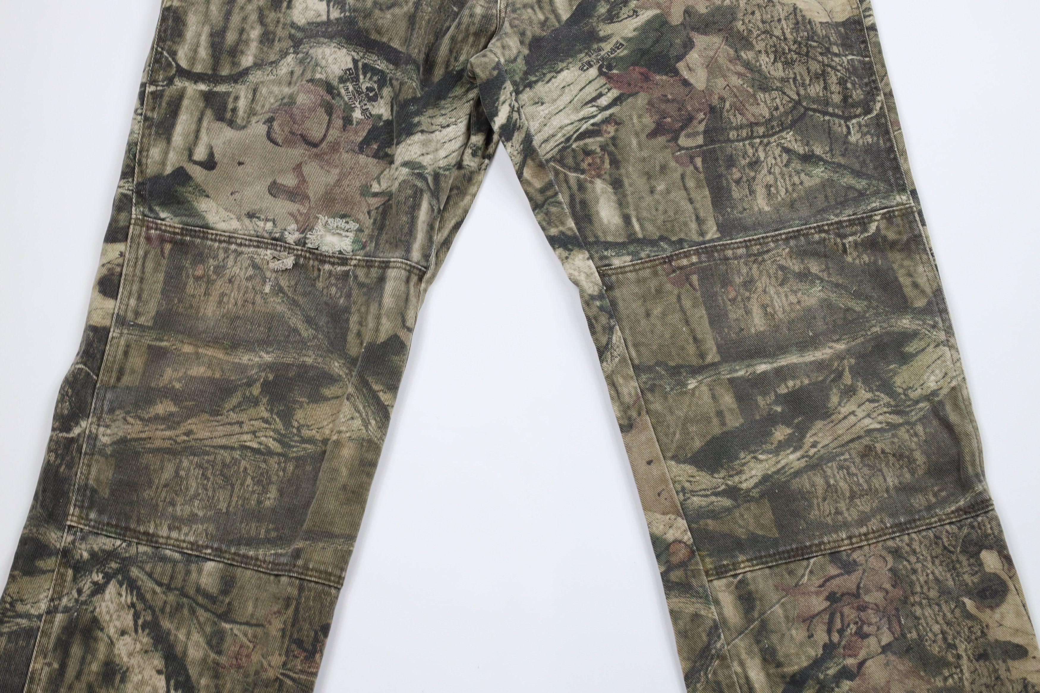Mossy Oaks × Vintage Vintage Mossy Oak Camouflage Leg Double Knee Denim Jeans Size US 36 / EU 52 - 3 Thumbnail