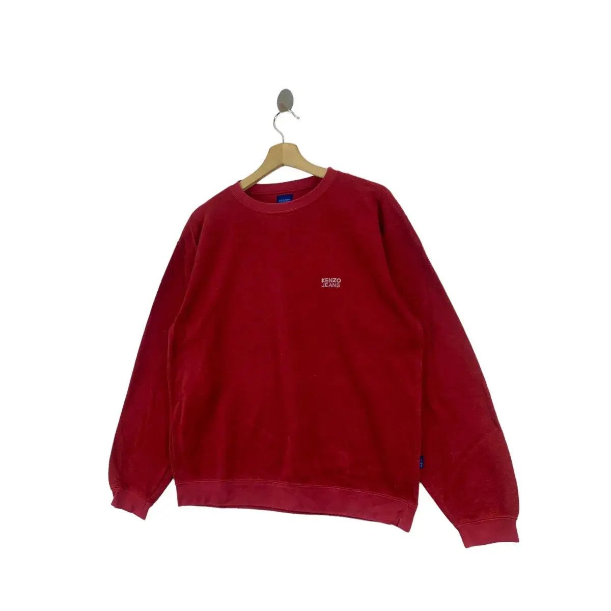 Kenzo Vintage KENZO PARIS JEANS Collection Backhit Logo Sweatshirt Size L / US 10 / IT 46 - 5 Thumbnail