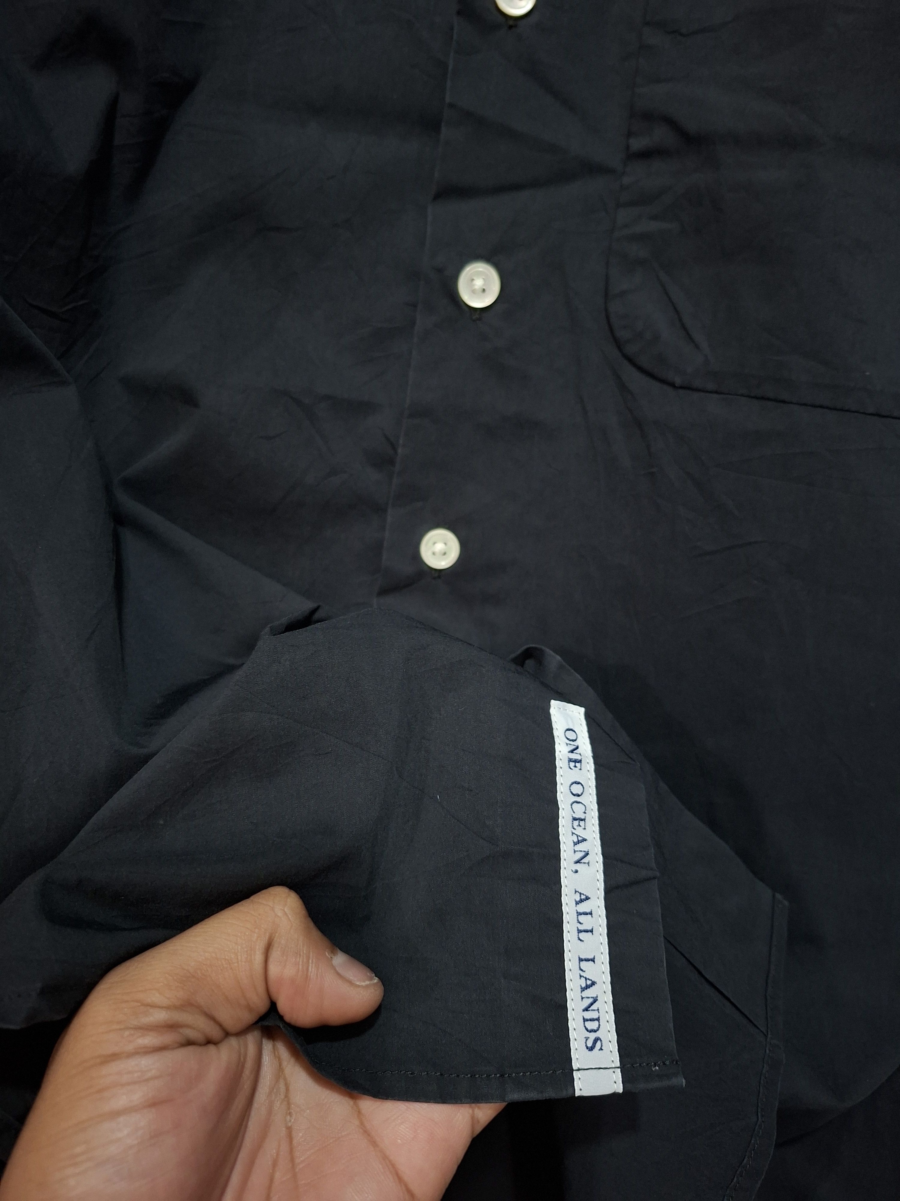 Nanamica NANAMICA CLASSIC ONE OCEAN, ALL LANDS BUTTON UP SHIRT Size US XS / EU 42 / 0 - 6 Thumbnail