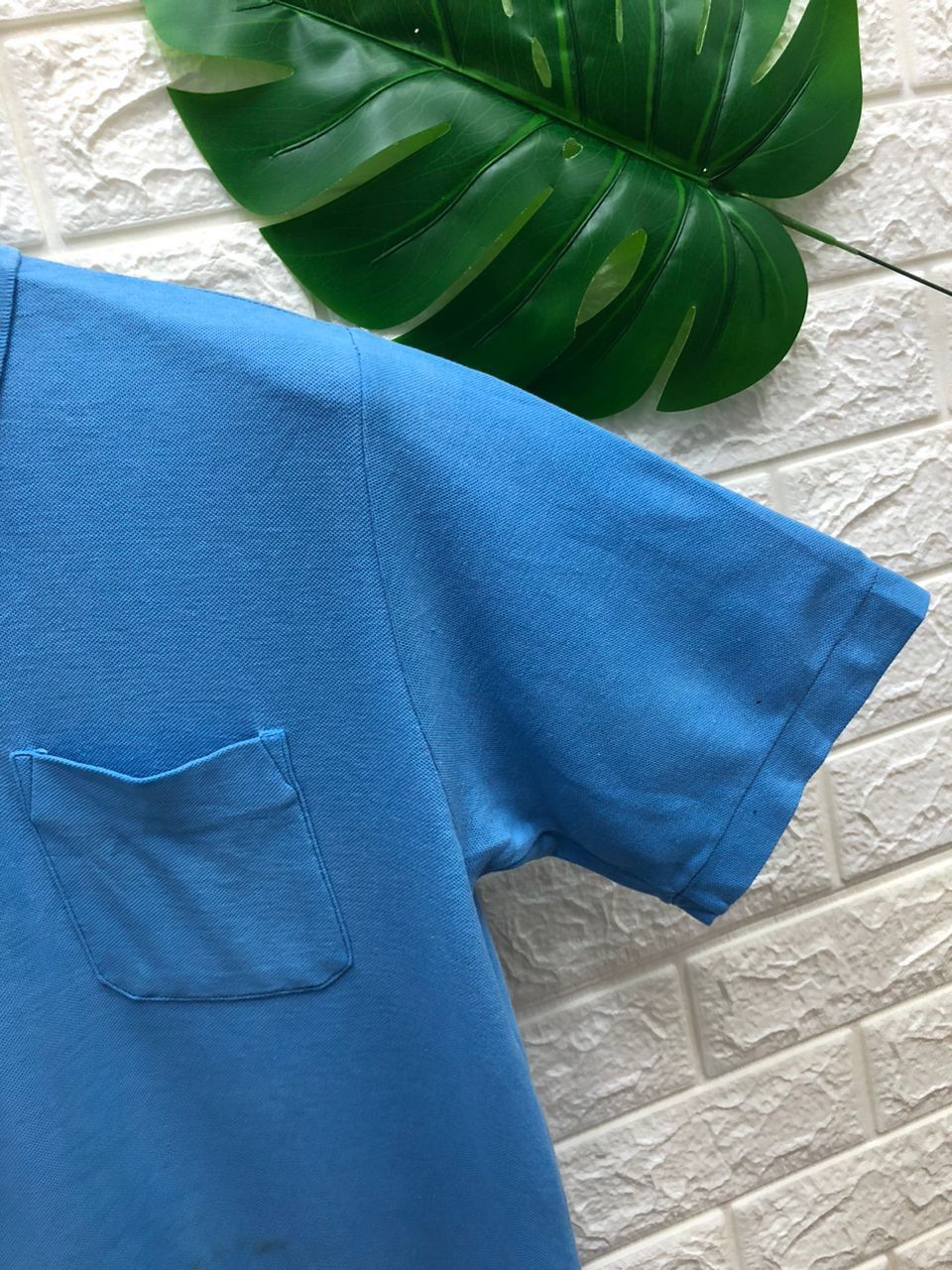 RENOWN Vintage renown vintage Blue Polo T-shirt Size US L / EU 52-54 / 3 - 7 Thumbnail