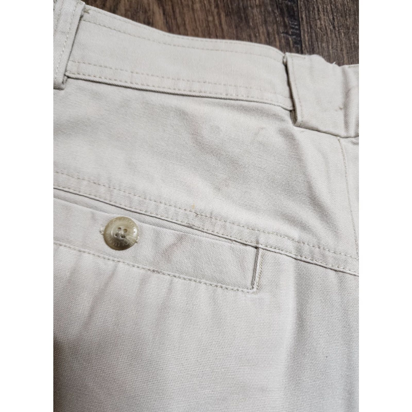 Vintage VINTAGE Columbia 90s Womens Hiking Shorts High Rise Utility 8 Beige Distressed Size 30" / US 8 / IT 44 - 6 Thumbnail
