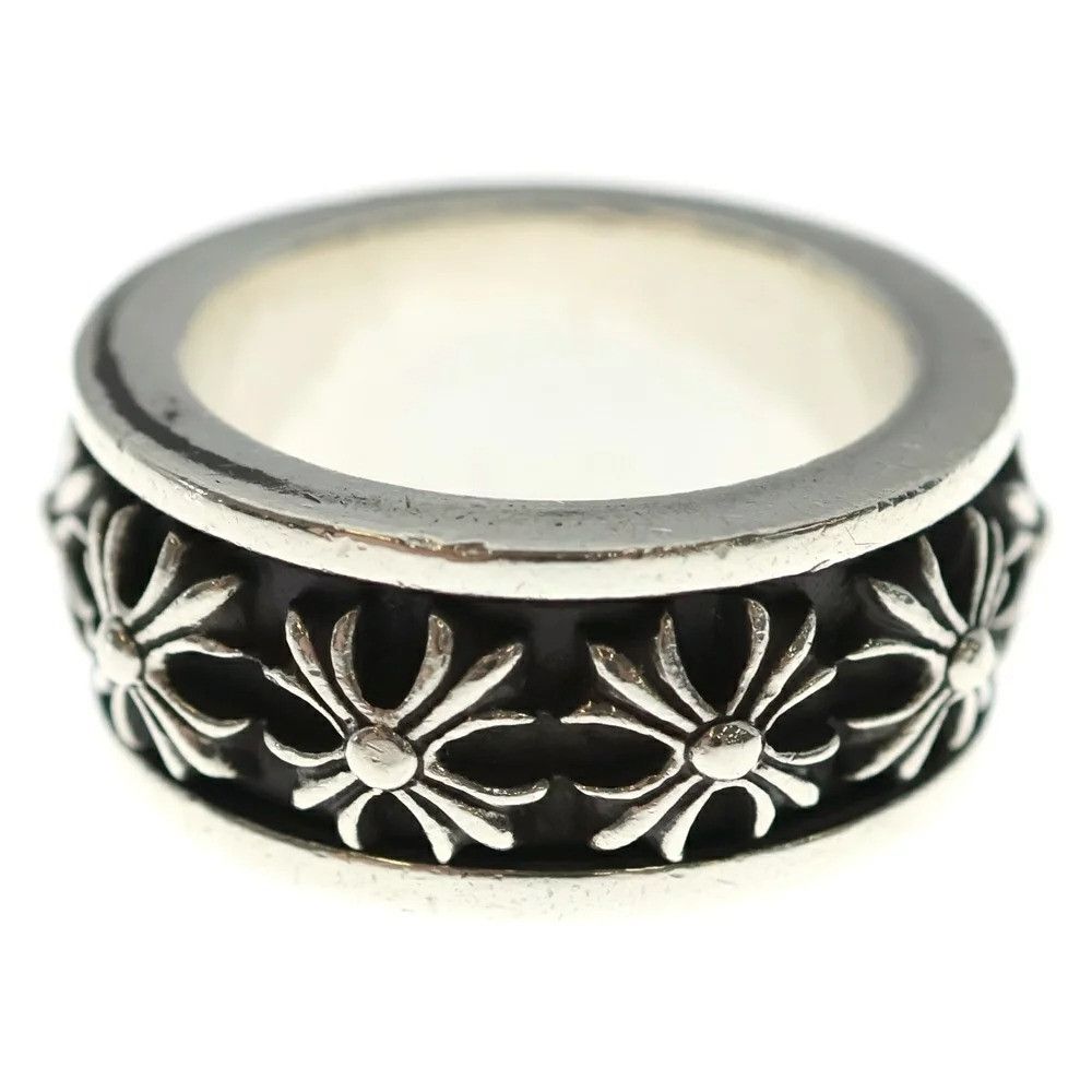 Chrome Hearts RARE! OFFER OK 🔥 14.5 CHROME HEARTS RING SPINNER CH X Size ONE SIZE - 5 Thumbnail