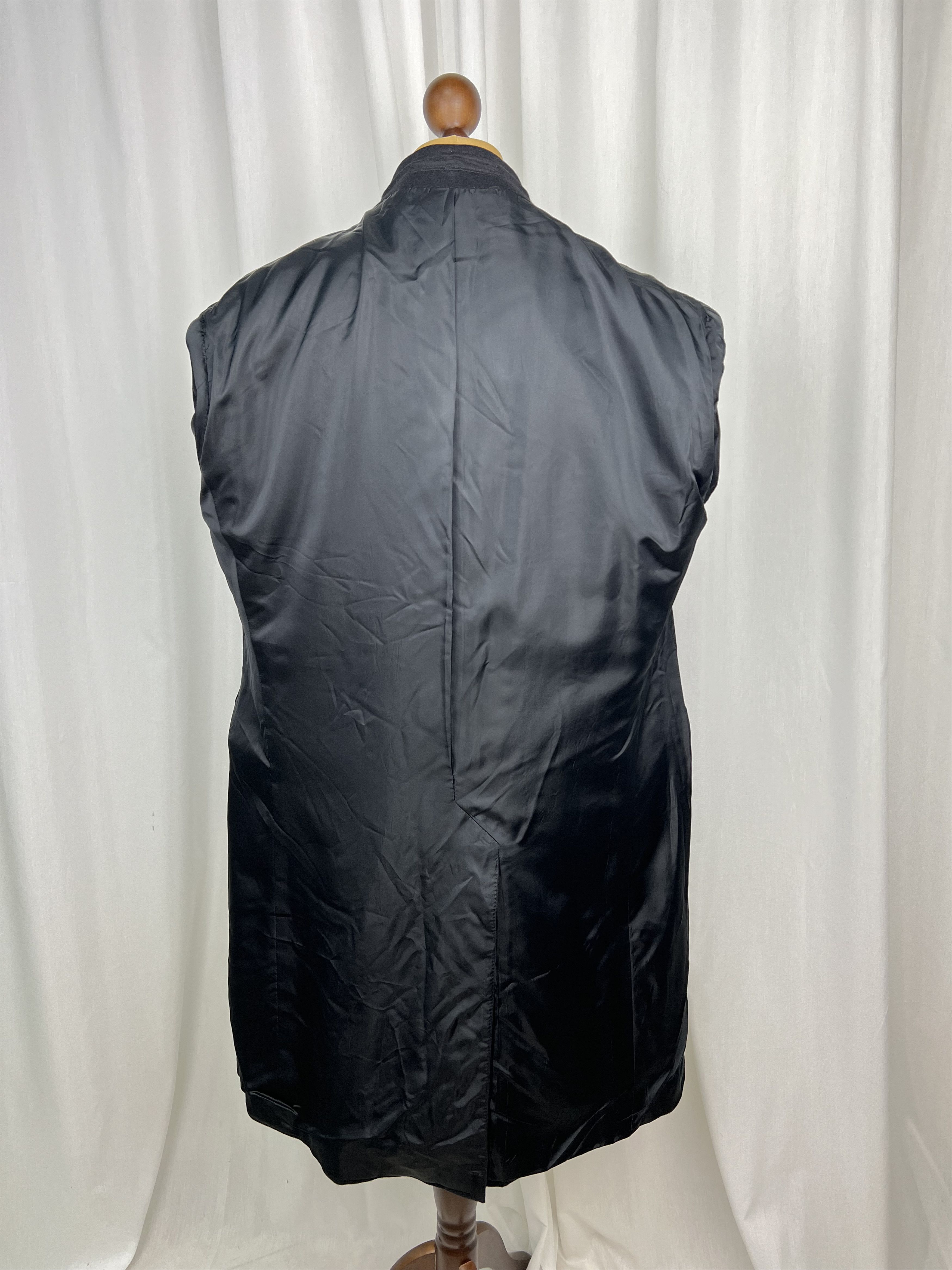 Stefano Ricci Pure 100% Cashmere with Fur Lapel Overcoat Size US XXL / EU 58 / 5 - 4 Thumbnail