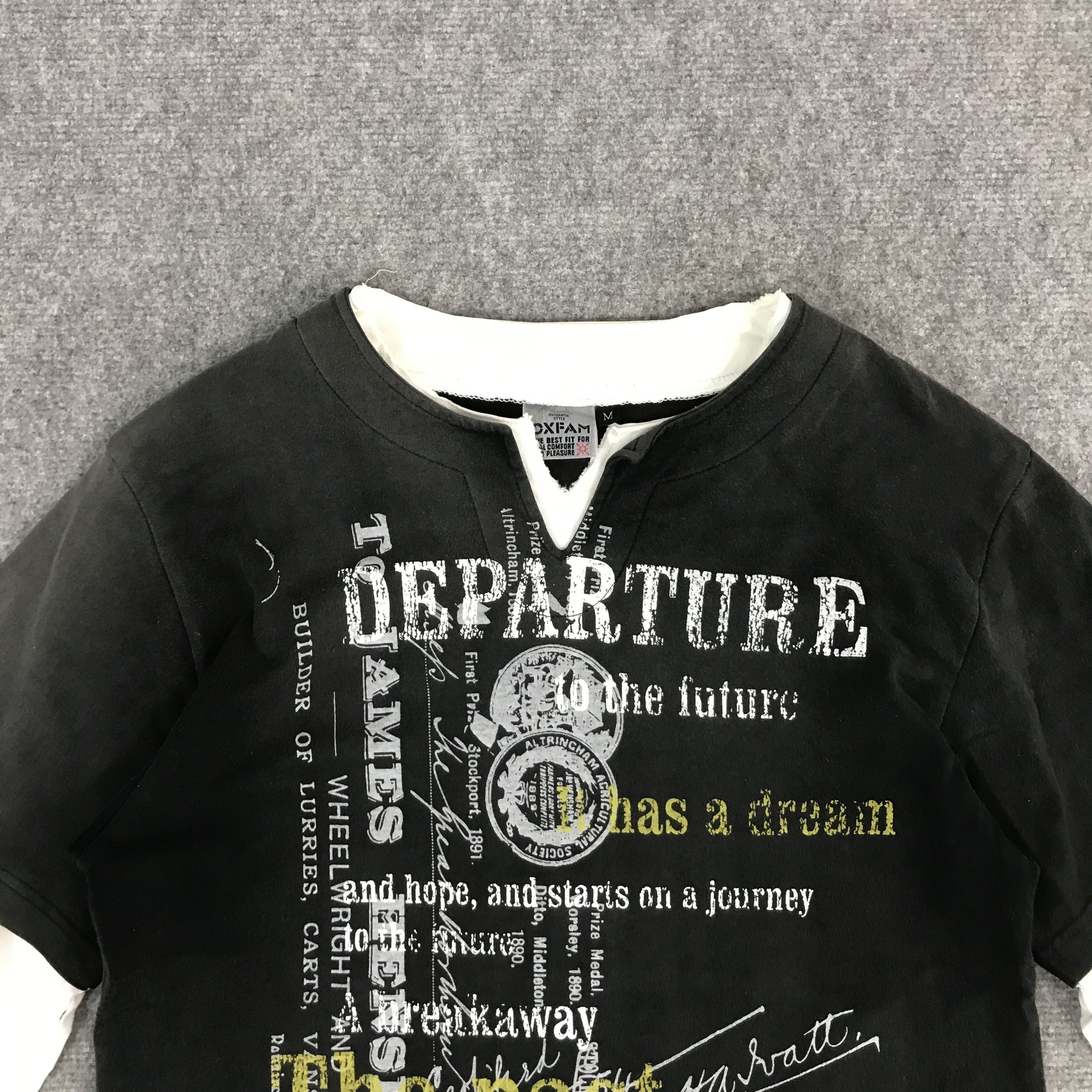 If Six Was Nine × Japanese Brand AUTHENTIC OMFAM LONG SLEEVE TSHIRTS Size US M / EU 48-50 / 2 - 3 Thumbnail