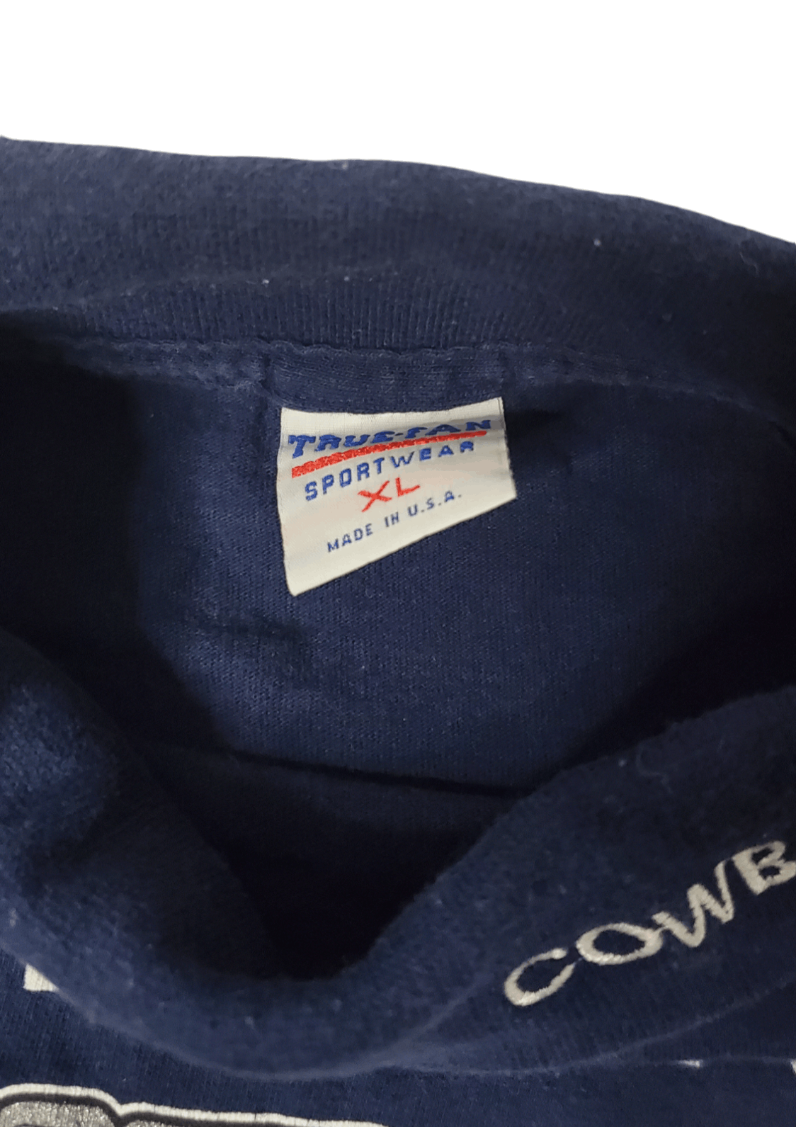 NFL × Vintage 1996 Dallas Cowboys Arc Turtleneck Shirt Size US XL / EU 56 / 4 - 4 Thumbnail