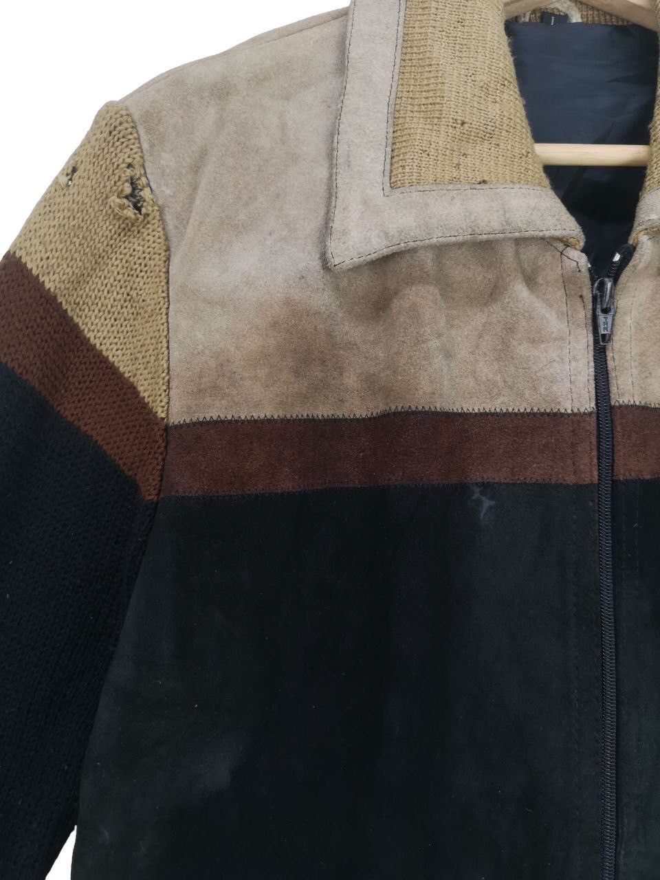 Aran Isles Knitwear 🔥Vintage leather Jacket Size US M / EU 48-50 / 2 - 3 Thumbnail