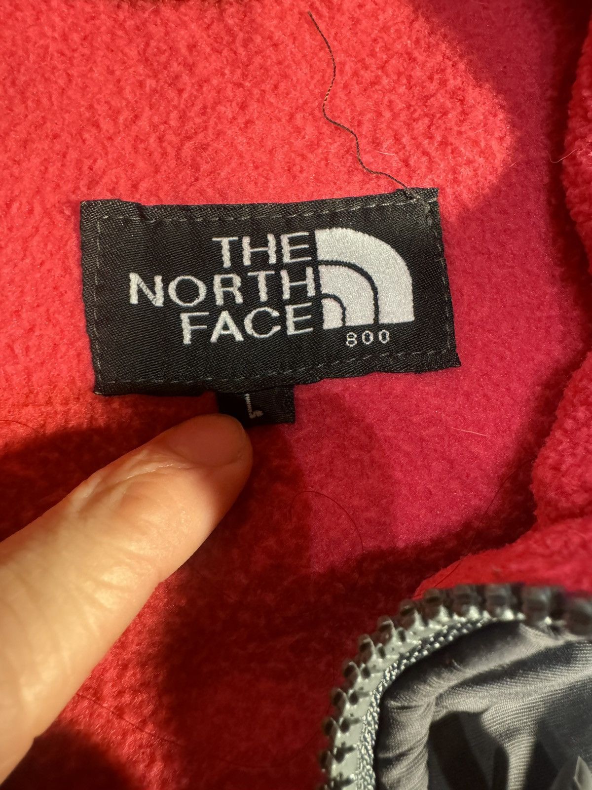 The North Face Womans the North Face Pink Full Zip Sweater Size L / US 10 / IT 46 - 4 Thumbnail
