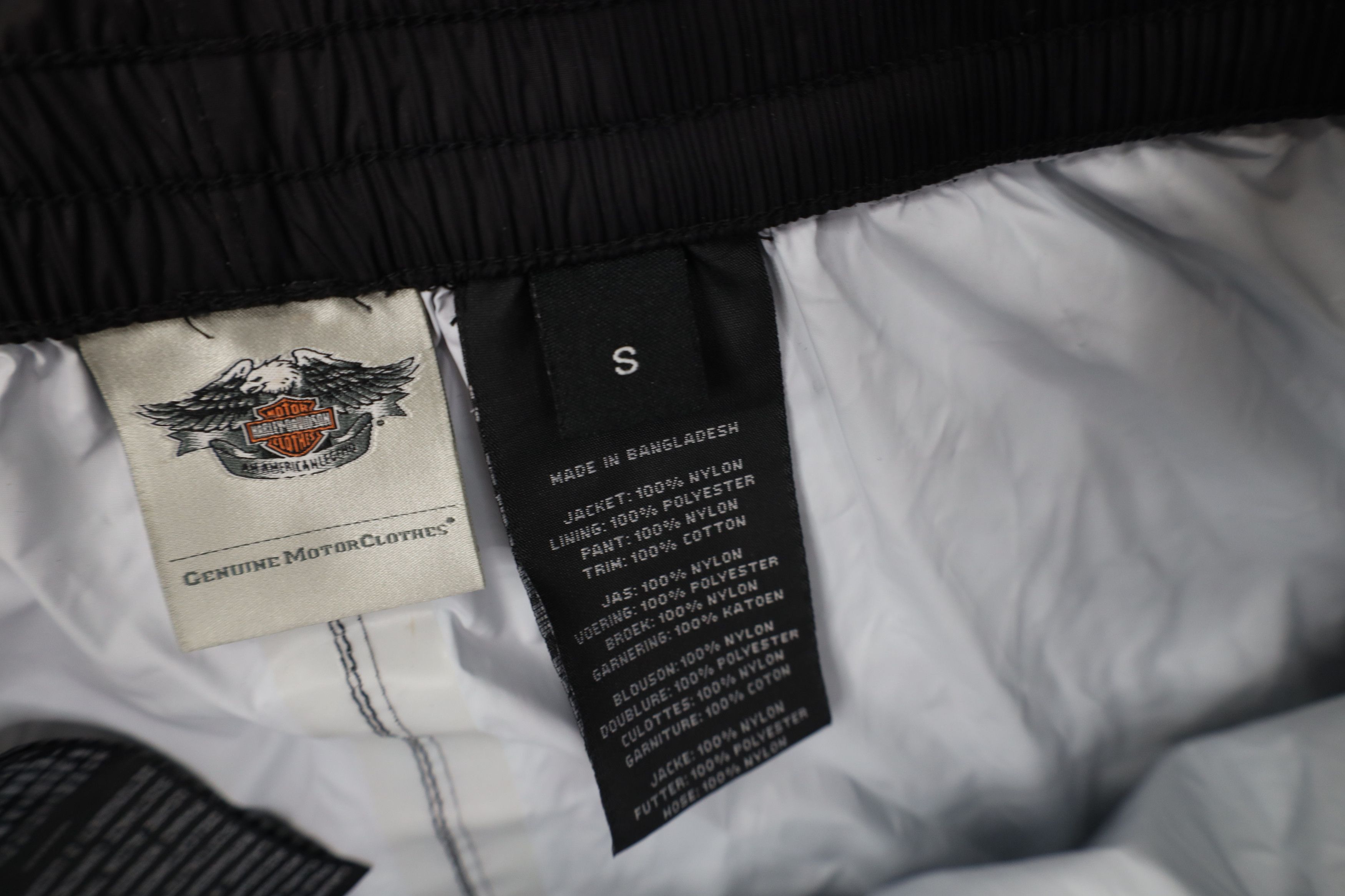 Harley Davidson Vintage Harley Davidson Waterproof Stirrup Rain Pants Size US 32 / EU 48 - 11 Thumbnail