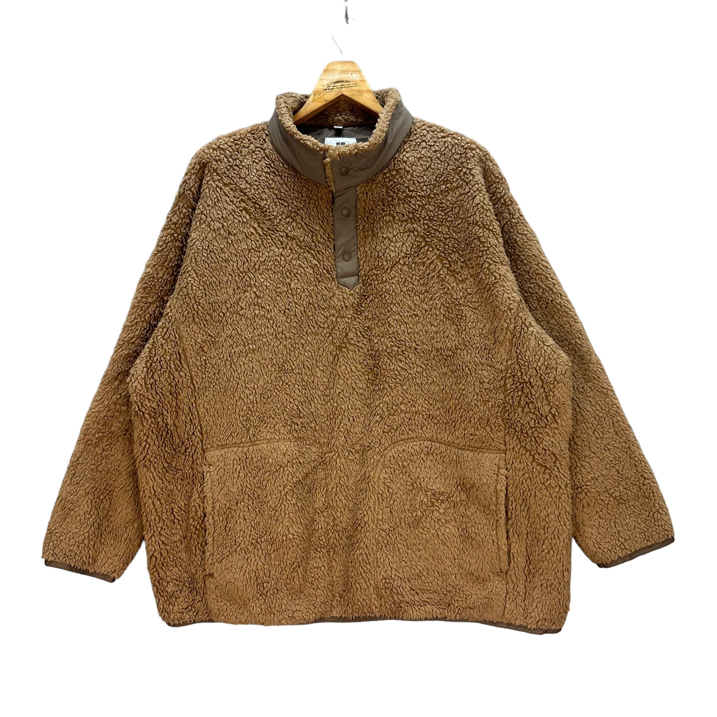 Uniqlo × White Mountaineering WHITE MOUNTAINEERING SNAP BUTTON FLEECE 3XL #7873-187 Size US XXL / EU 58 / 5 - 1 Thumbnail