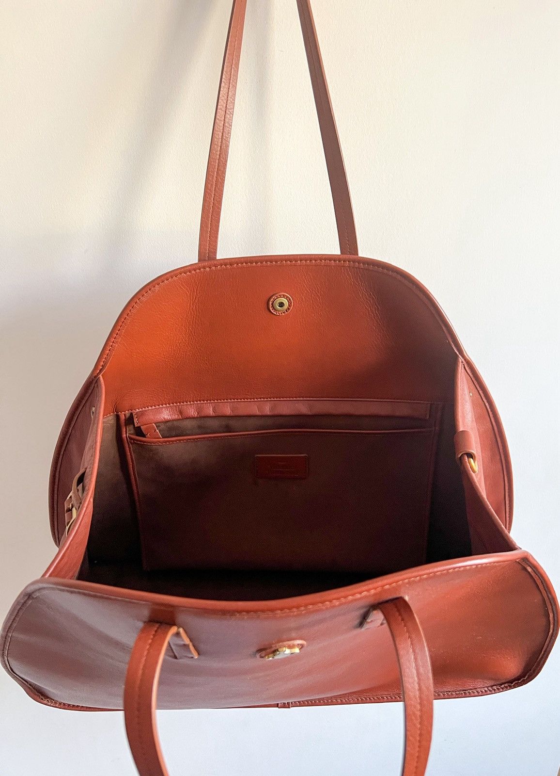 Vivienne Westwood Vivienne Westwood Large Leather Yasmina Bag Tan / Brown Size ONE SIZE - 4 Thumbnail