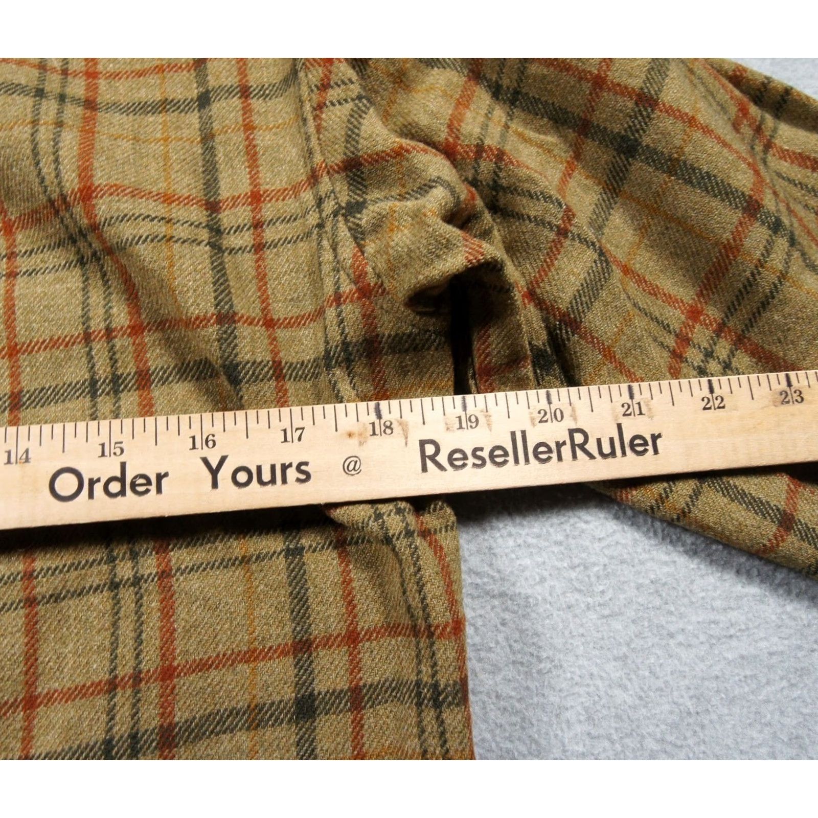 Pendleton VINTAGE Pendleton Flannel Shirt Mens XL Brown Button-Down Wool Plaid Button-Up, Collared, All Seasons, Pockets Mens Size US XL / EU 56 / 4 - 6 Thumbnail