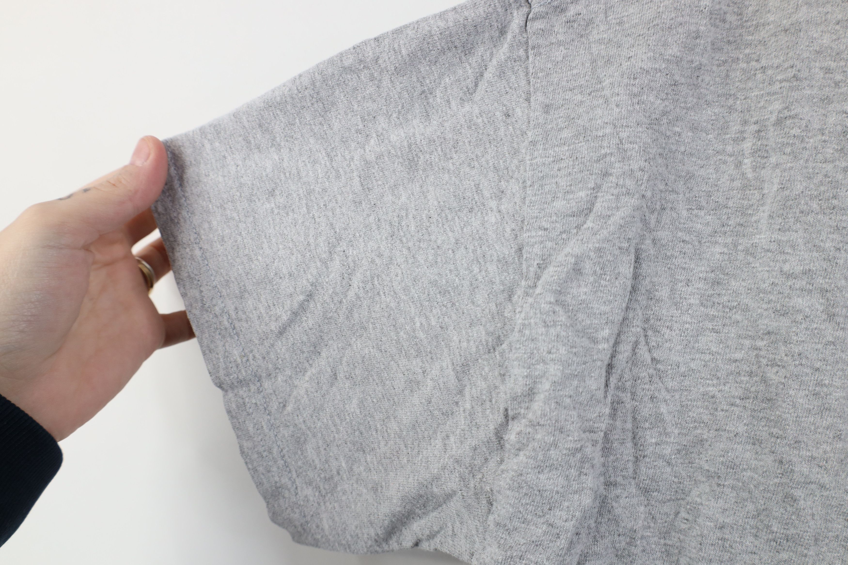 Vintage Vintage 90s Y2K Streetwear Short Sleeve T-Shirt Heather Gray Size US M / EU 48-50 / 2 - 6 Thumbnail