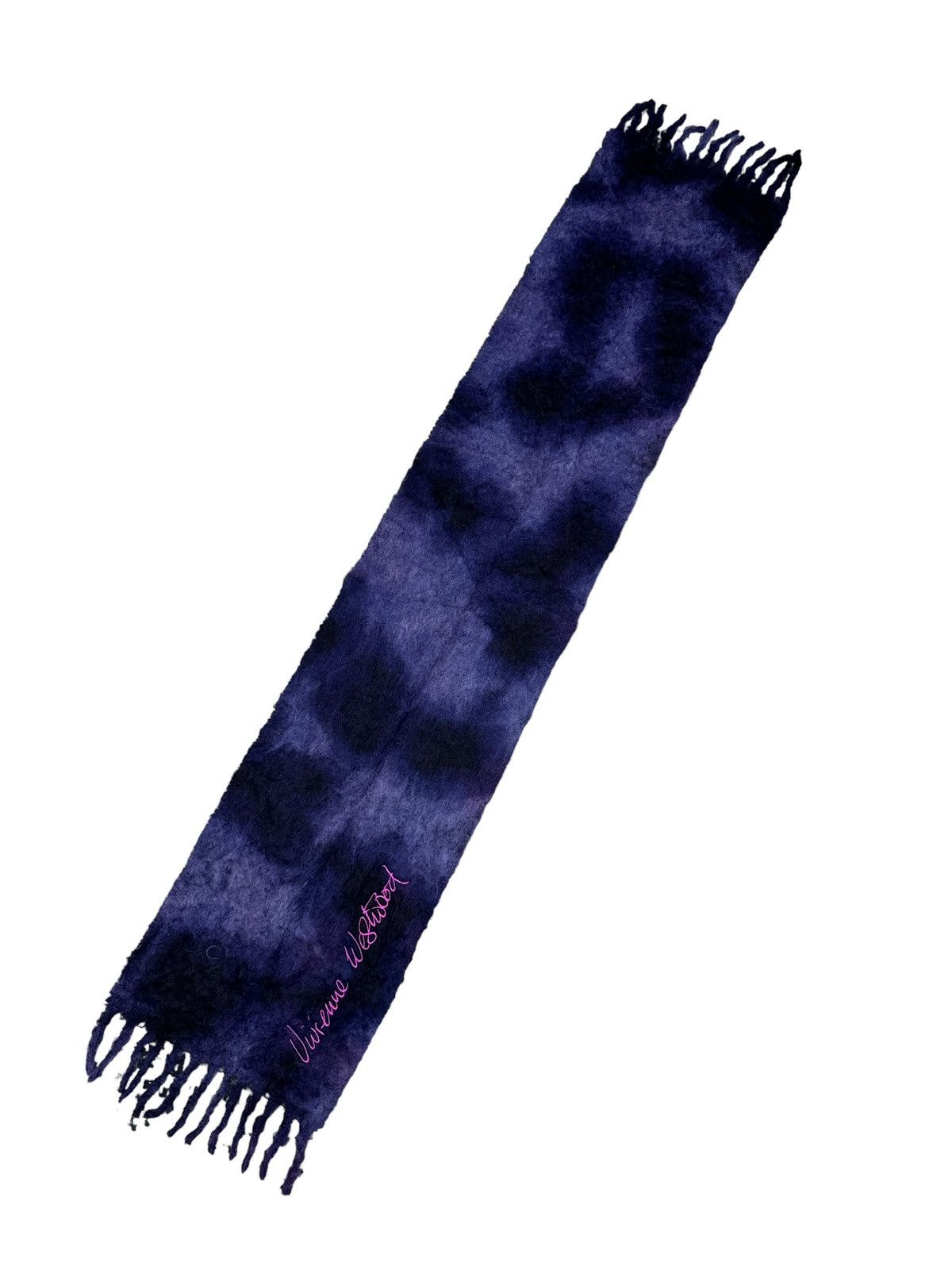 Vivienne Westwood VIVIENNE WESTWOOD MOHAIR LANA WOOL ABSTRACT LONG SCARF Size ONE SIZE - 2 Thumbnail