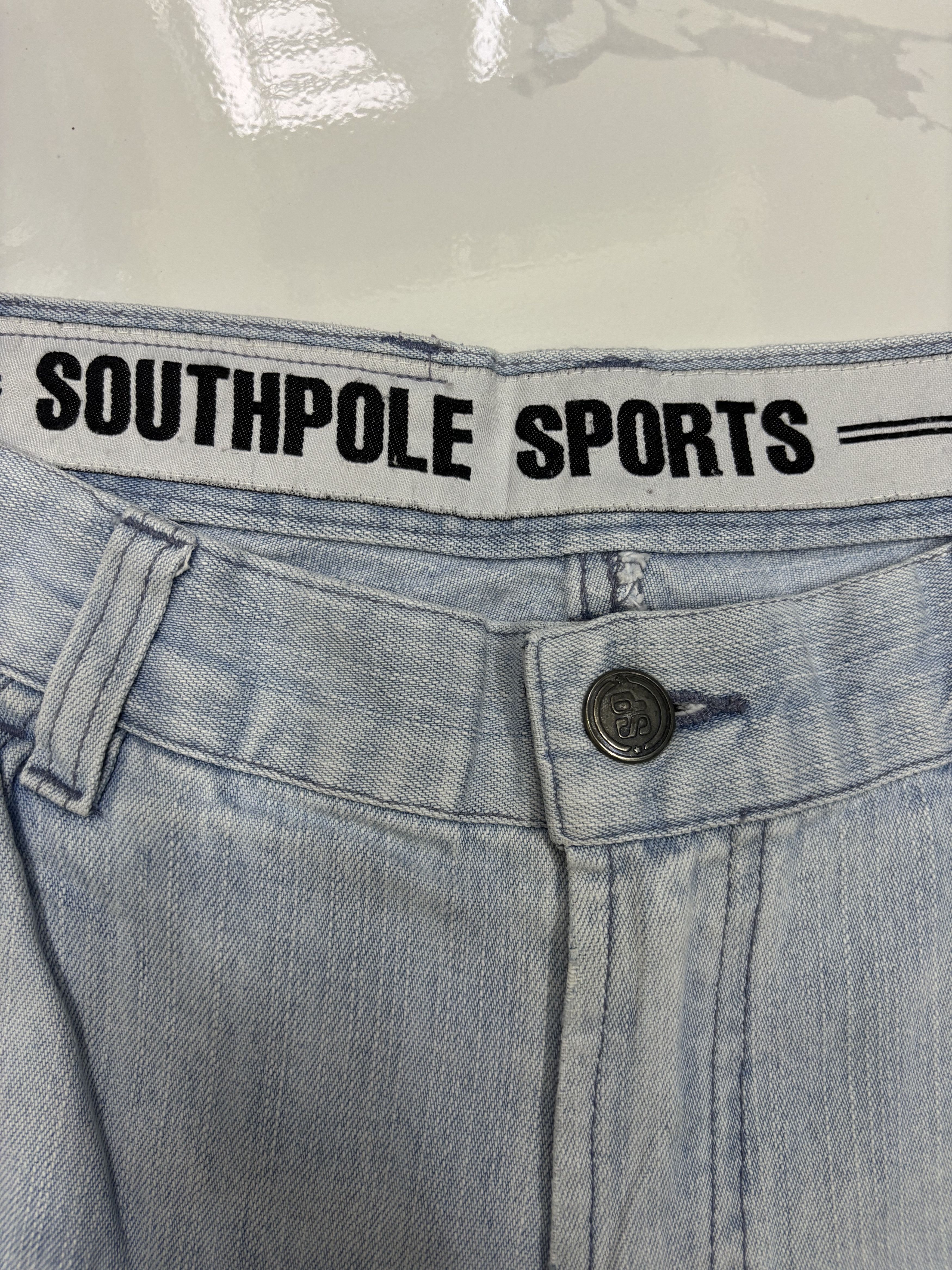 Southpole 🔥SOUTHPOLE BAGGY JEANS BLUE WASH WORKWEAR DENIM Size US 30 / EU 46 - 11 Thumbnail