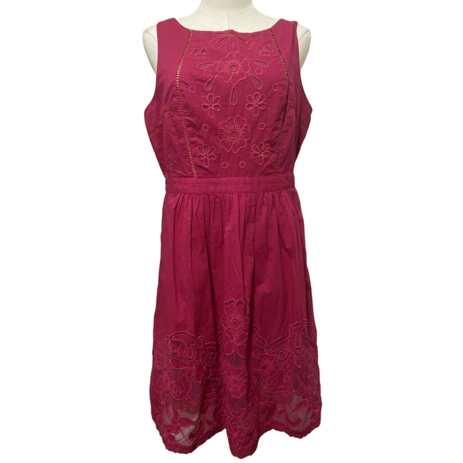 Anthropologie Moulinette Soeurs 12 NWT Anthropologie Sleeveless Dress Size XL / US 12-14 / IT 48-50 - 1 Thumbnail