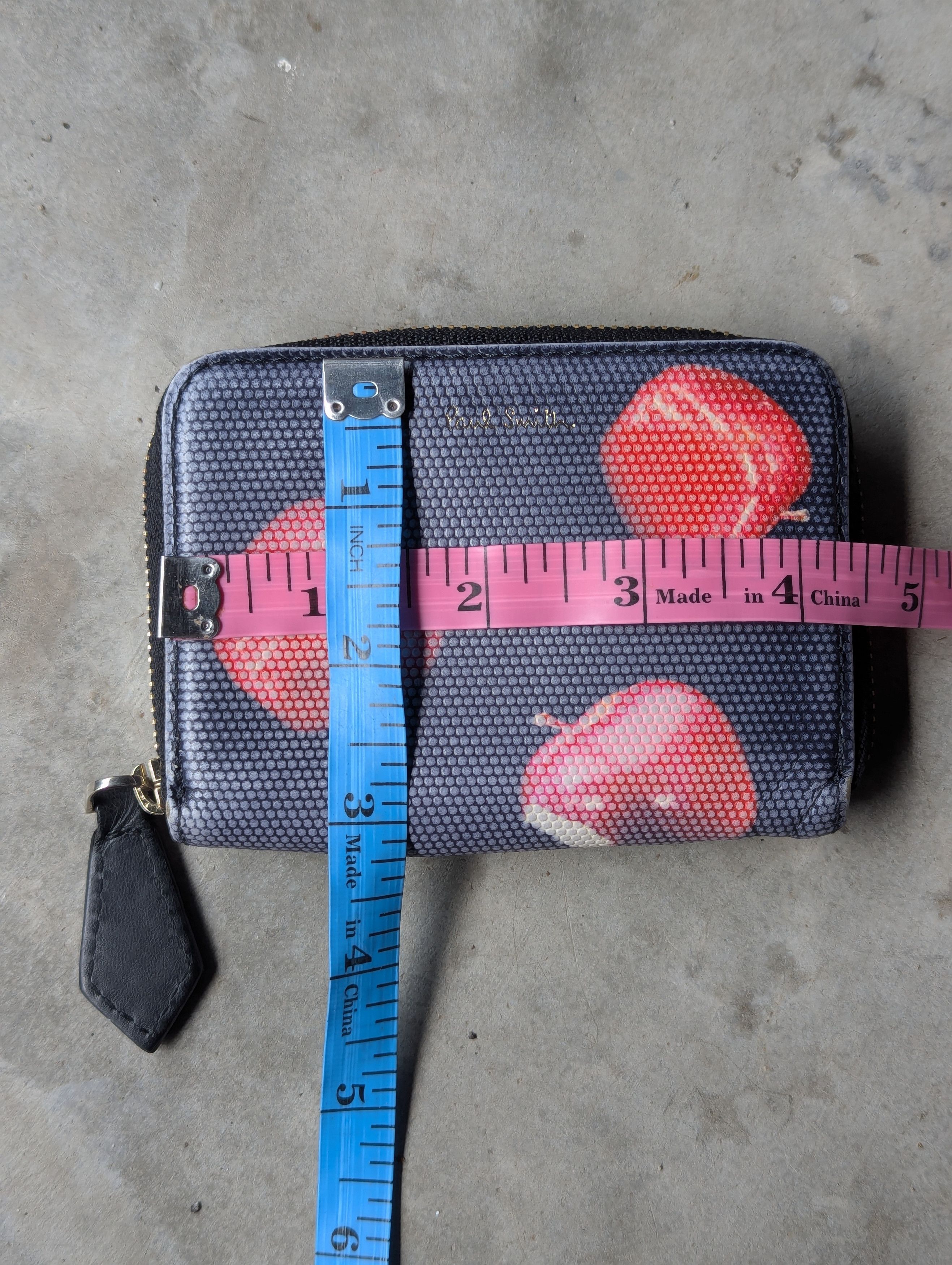Paul Smith Paul Smith Apple Print Wallet Carholder Purse Size ONE SIZE - 6 Thumbnail