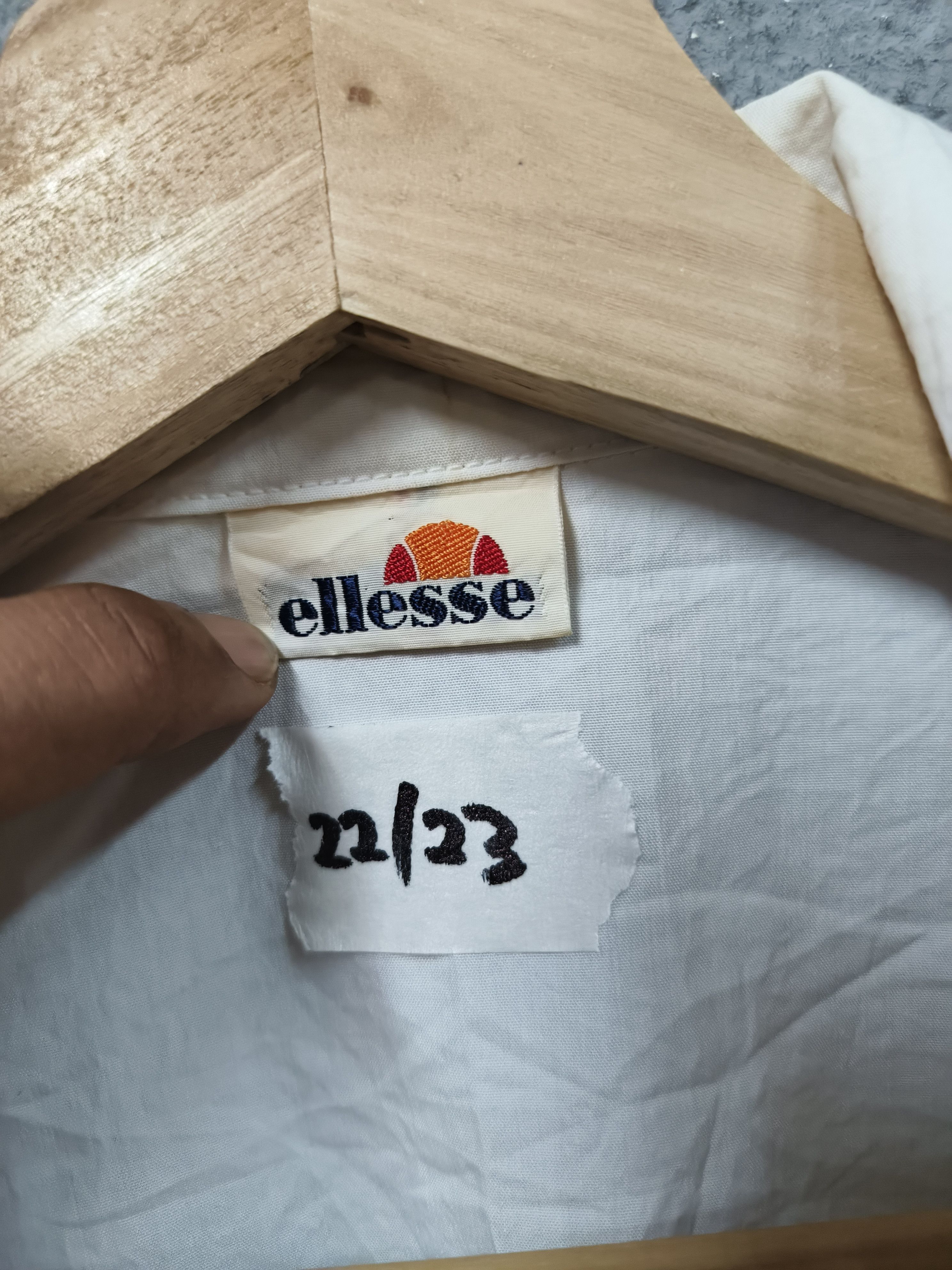 Ellesse VTG ELLESSE FLOWER WHITE LIGHT JACKET Size M / US 6-8 / IT 42-44 - 5 Thumbnail