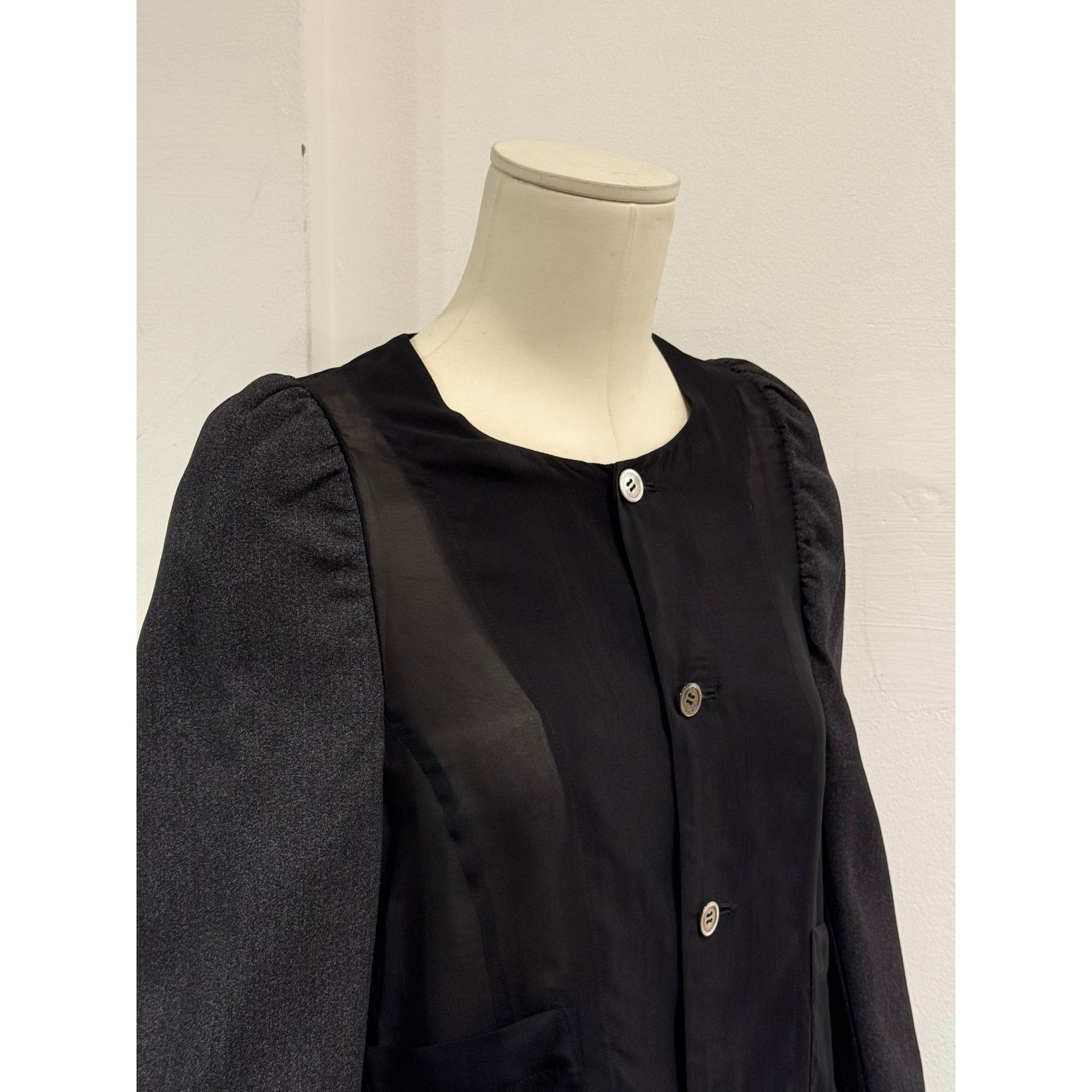 Comme des Garcons 1993 Comme des Garçons hybrid blazer jacket Size M / US 6-8 / IT 42-44 - 3 Thumbnail