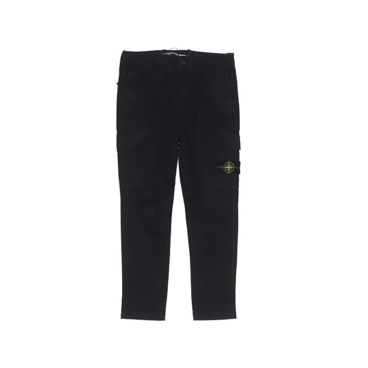 Stone Island Stone Island Casual Black Pants with Compass Logo Size US 30 / EU 46 - 1 Thumbnail