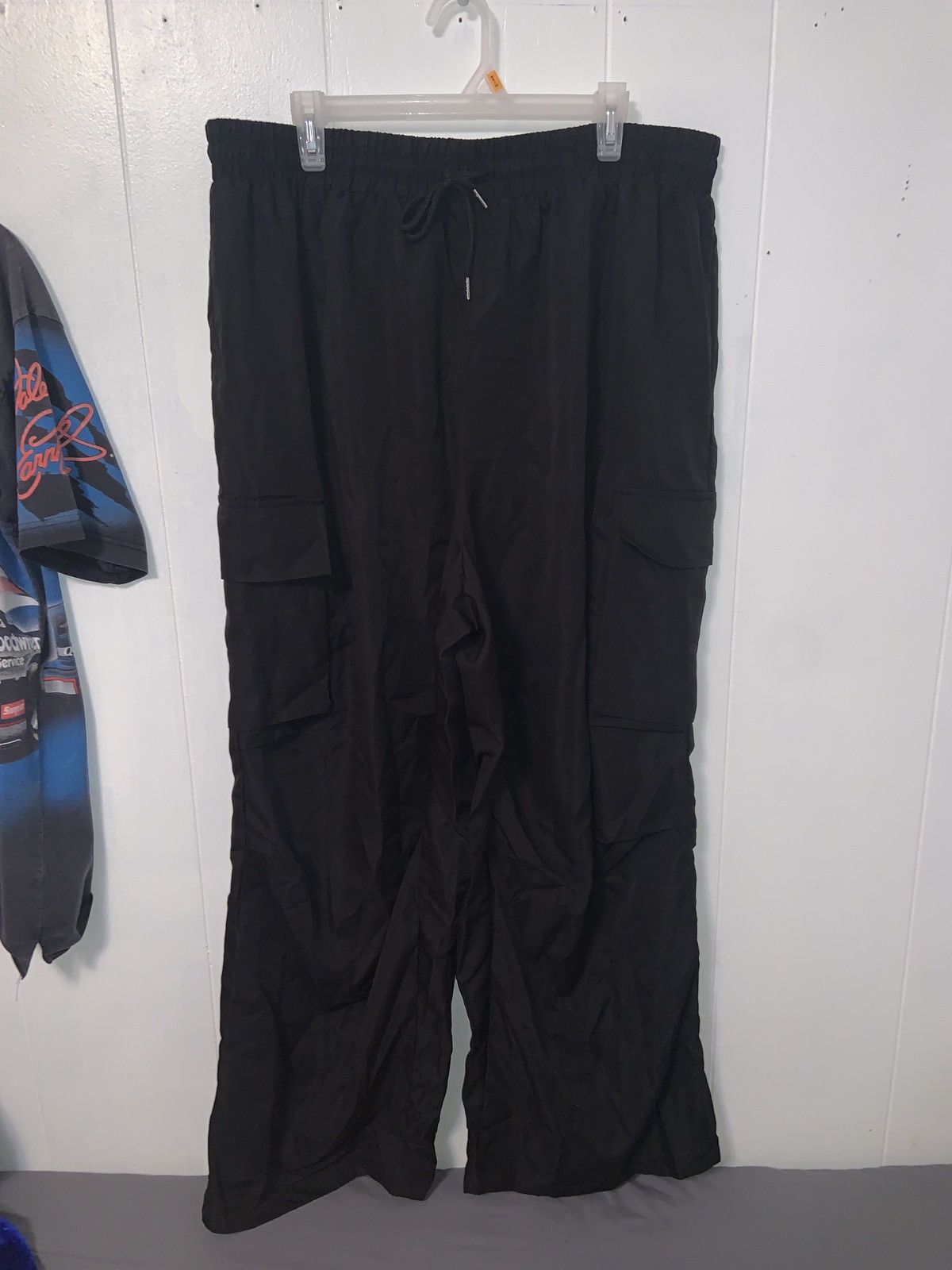 Shein Womens - Casual Black Cargo Pants - Size 4XL Size 38" / US 16 / IT 52 - 4 Thumbnail