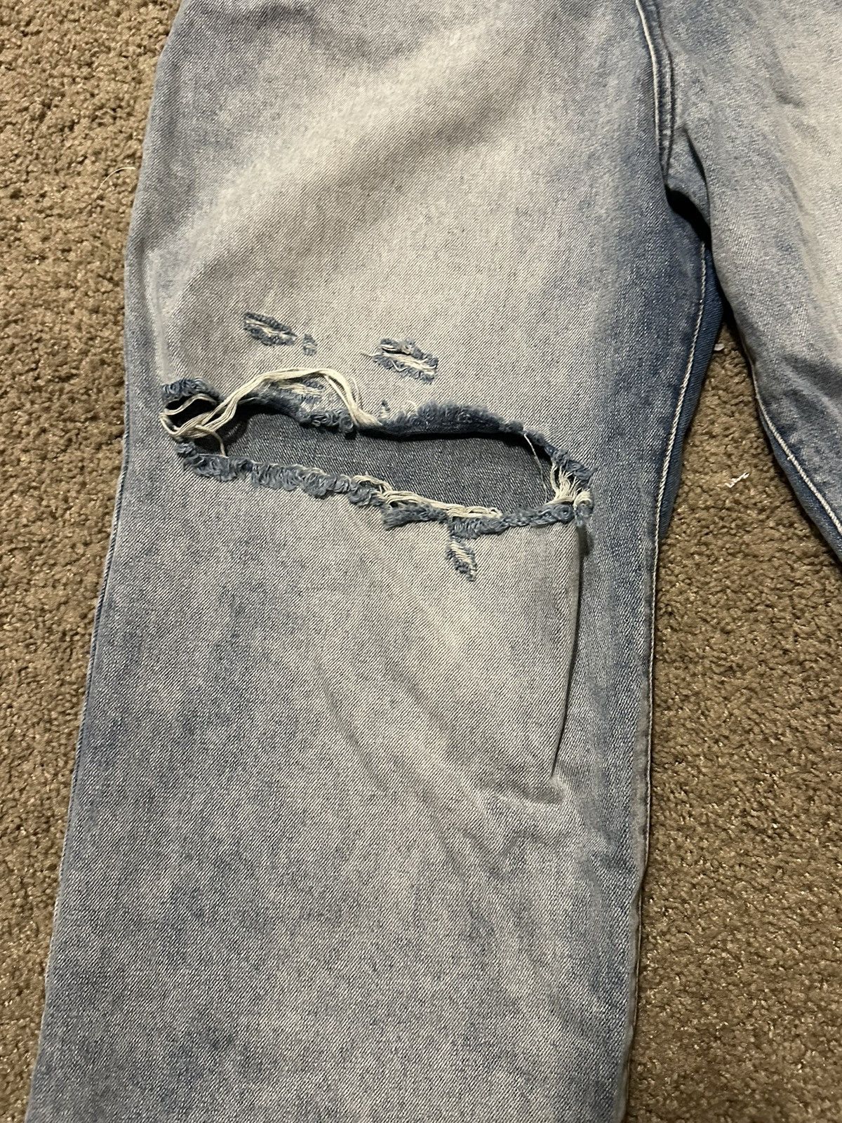 basketcase gallery Distressed blowout LAX baggy denim Size US 38 / EU 54 - 2 Thumbnail
