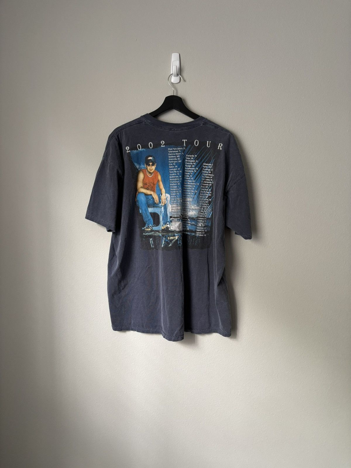 Vintage 2002 Kenny Chesney Tour Tee Size US XXL / EU 58 / 5 - 2 Thumbnail