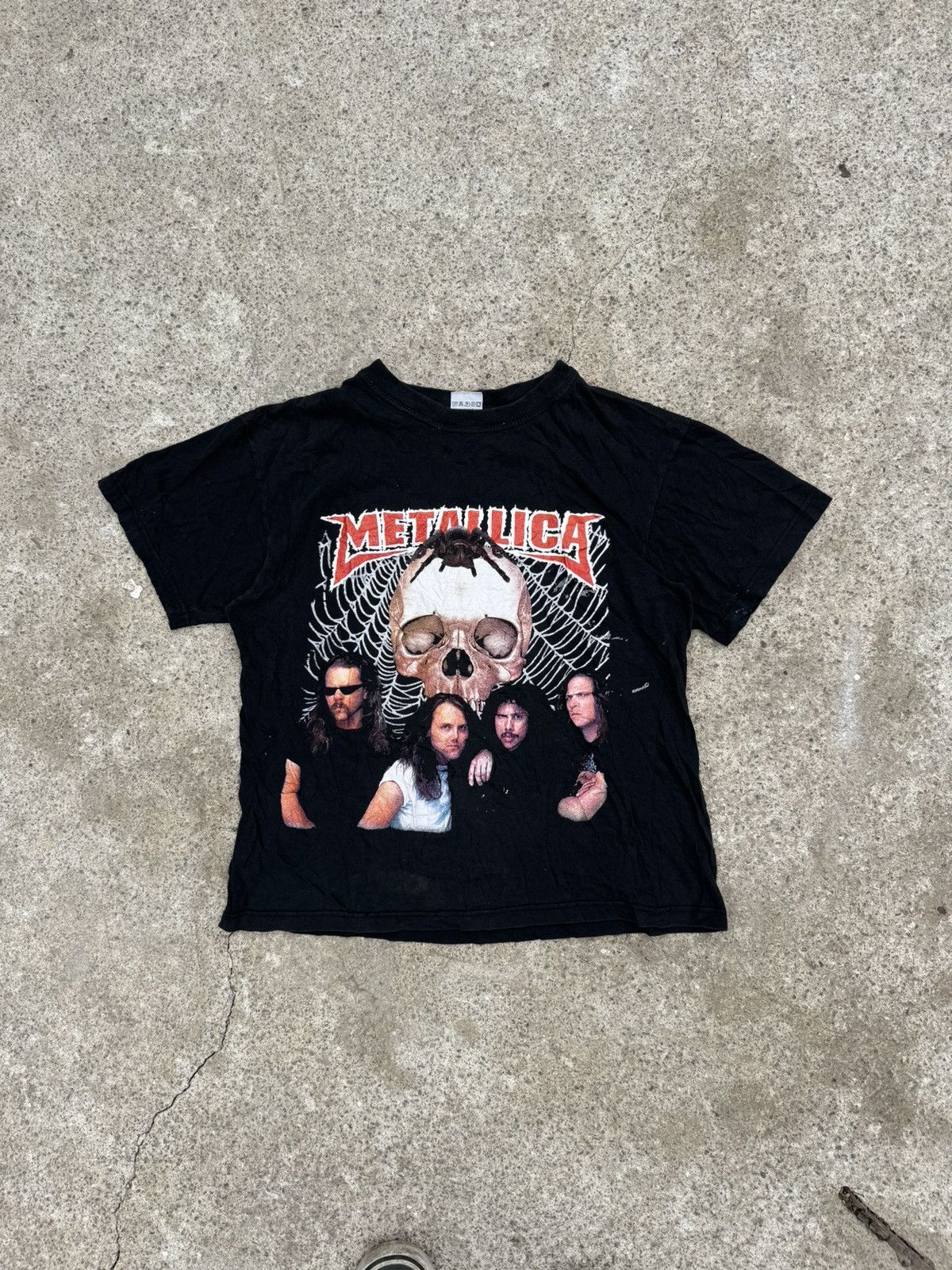 Band Tees × Metallica × Vintage RARE METALLICA Y2K VINTAGE BAND 90s TSHIRT TEE GRUNGE ROCK Size US S / EU 44-46 / 1 - 1 Thumbnail