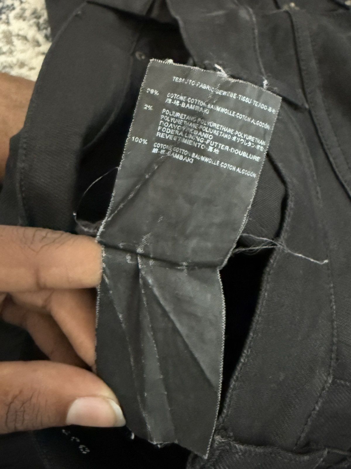 Saint Laurent Paris 2013 waxed d02 Size US 29 - 6 Thumbnail