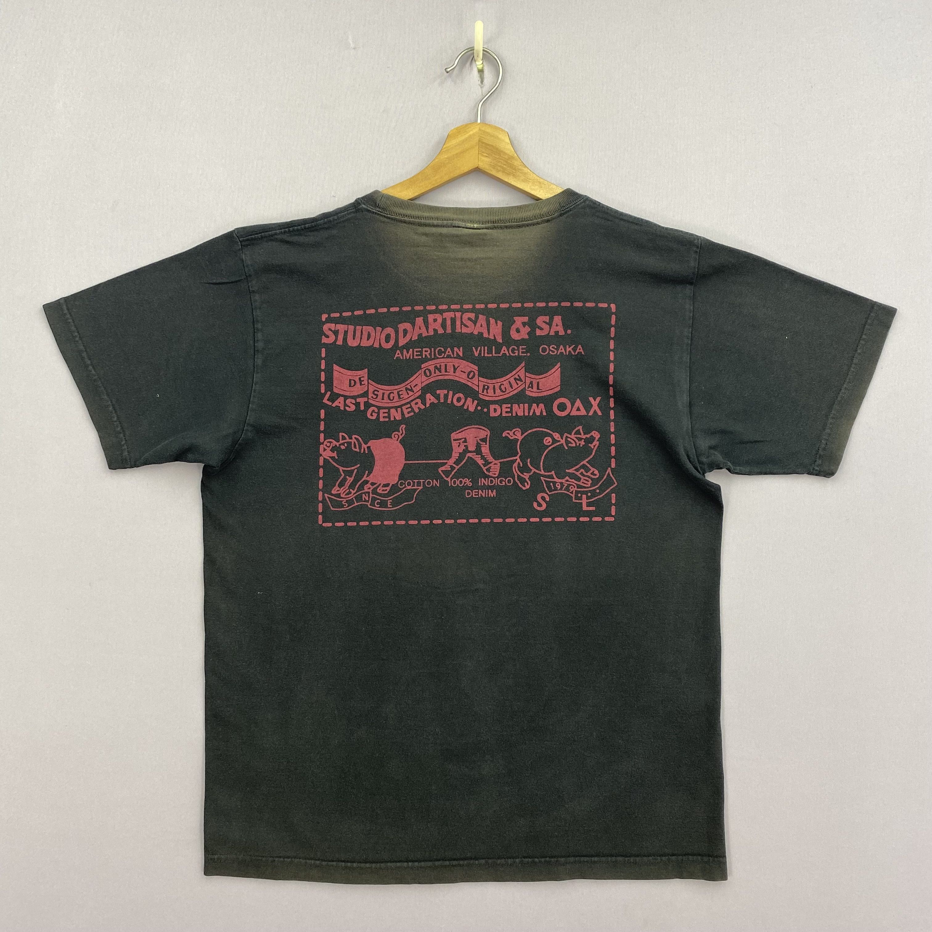 Studio D'Artisan Vintage Studio D'Artisan T-Shirt Faded Japanese Harajuku Tee Size US M / EU 48-50 / 2 - 1 Thumbnail