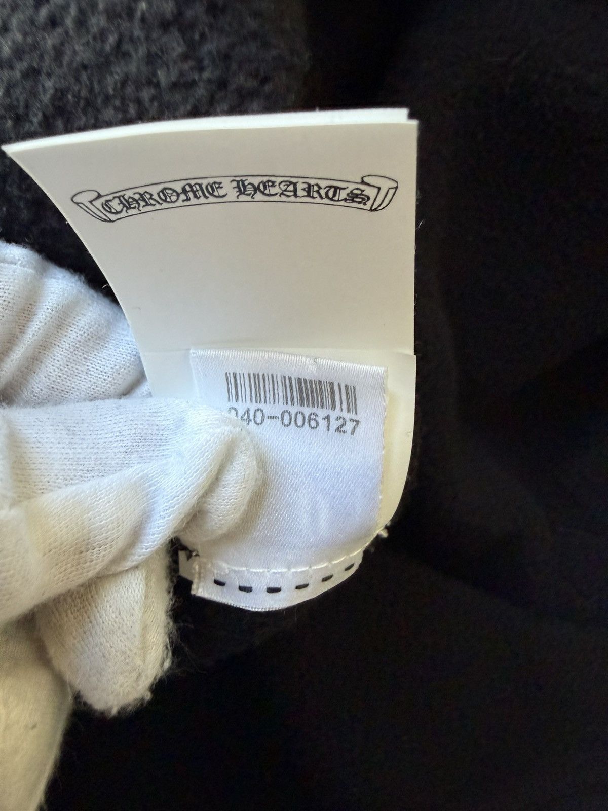 Chrome Hearts RARE!Chrome Hearts Cross Patch Quarter Zip Sweatshirt Size US M / EU 48-50 / 2 - 17 Thumbnail