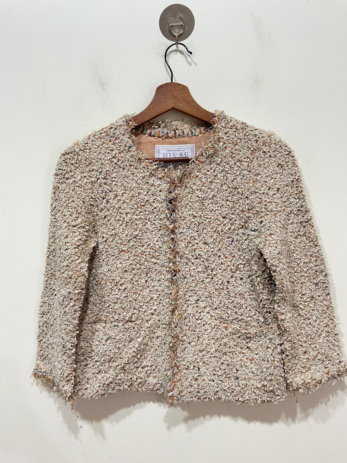 Japanese Brand Yonetomi knit tweed JIYU-KU 2014 Spring &summer Size ONE SIZE - 1 Thumbnail