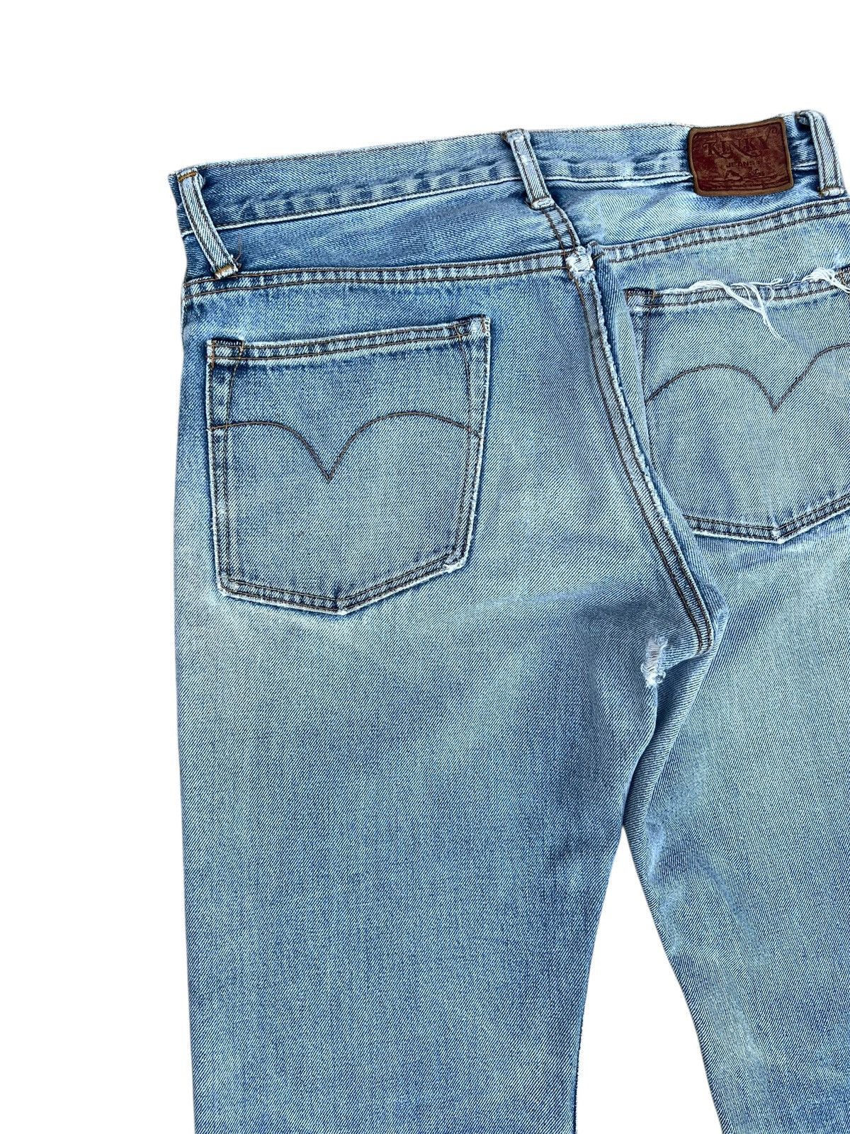 Hysteric Glamour Trashed Vintage Hysteric Glamour Faded Denim Selvedge Jeans Size US 29 - 17 Thumbnail