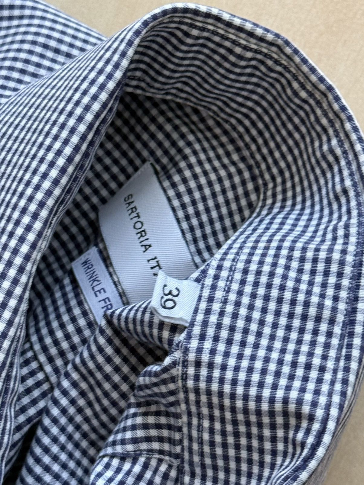Other Sartoria Italiana checkered ls button up shirt luxury Size US S / EU 44-46 / 1 - 4 Thumbnail