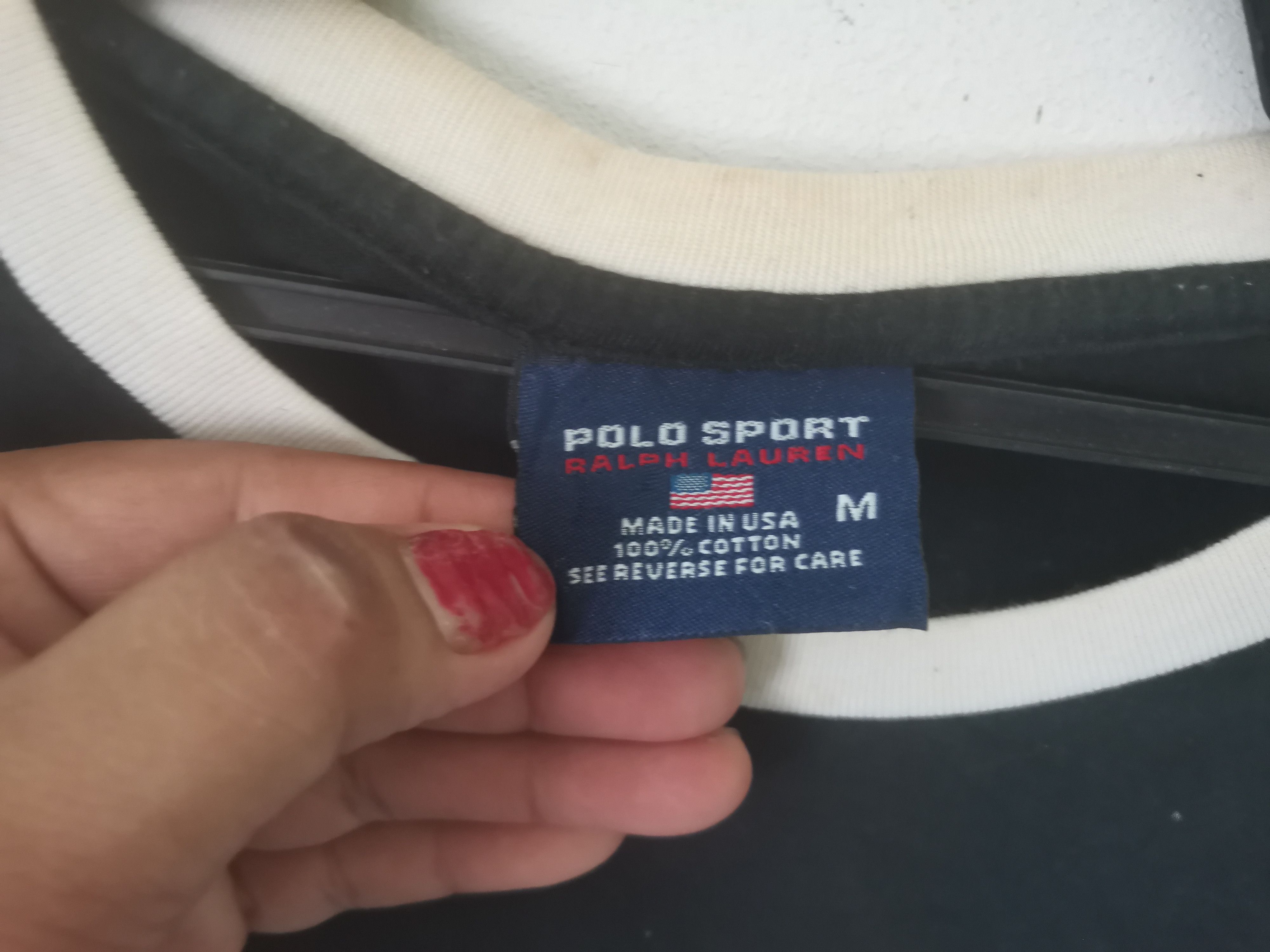Polo Ralph Lauren × Vintage Rare Polo Sports by Ralph Lauren t-shirt Size US M / EU 48-50 / 2 - 4 Thumbnail