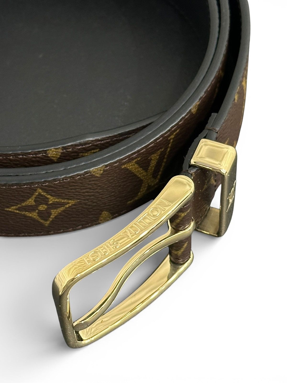 Louis Vuitton Louis Vuitton Pont Neuf Monogram Belt Size 120 (38-42) Size ONE SIZE - 3 Thumbnail