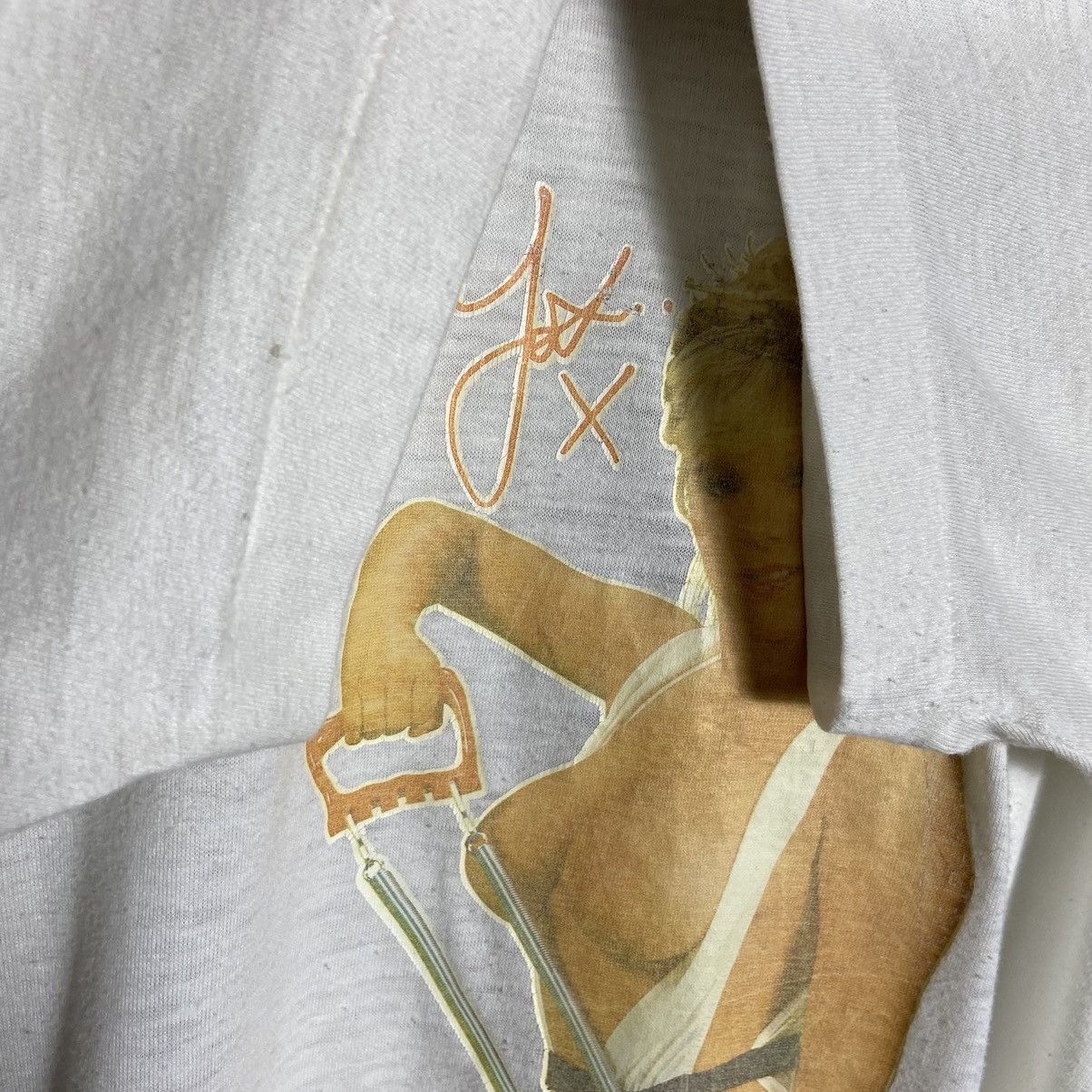 Vintage Vintage 80s Samantha Fox X Movie Graphic T-Shirt / Band Tee Size US L / EU 52-54 / 3 - 3 Thumbnail
