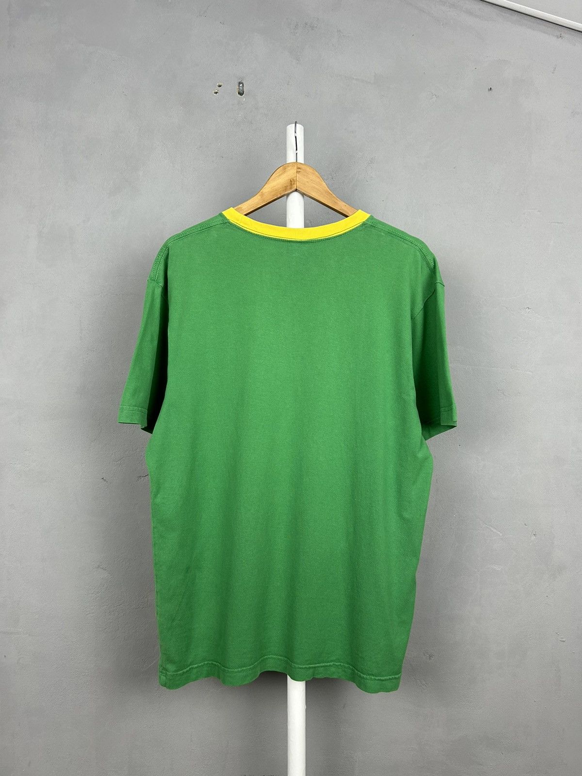 Nike Vintage Nike Brasil Football T-Shirt Green Size XL Size US XL / EU 56 / 4 - 5 Thumbnail
