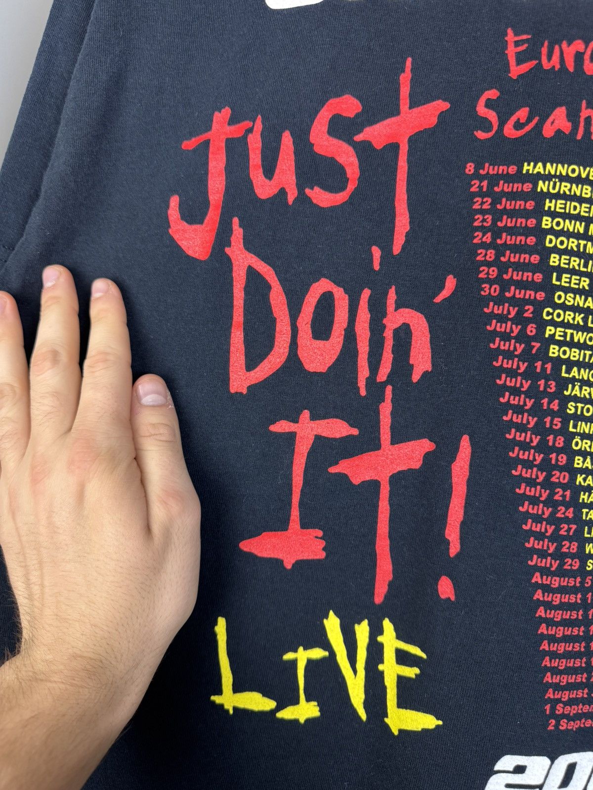 Band Tees Status Quo “Just Doin’ It” 2007 Tour T-Shirt Size US L / EU 52-54 / 3 - 20 Thumbnail