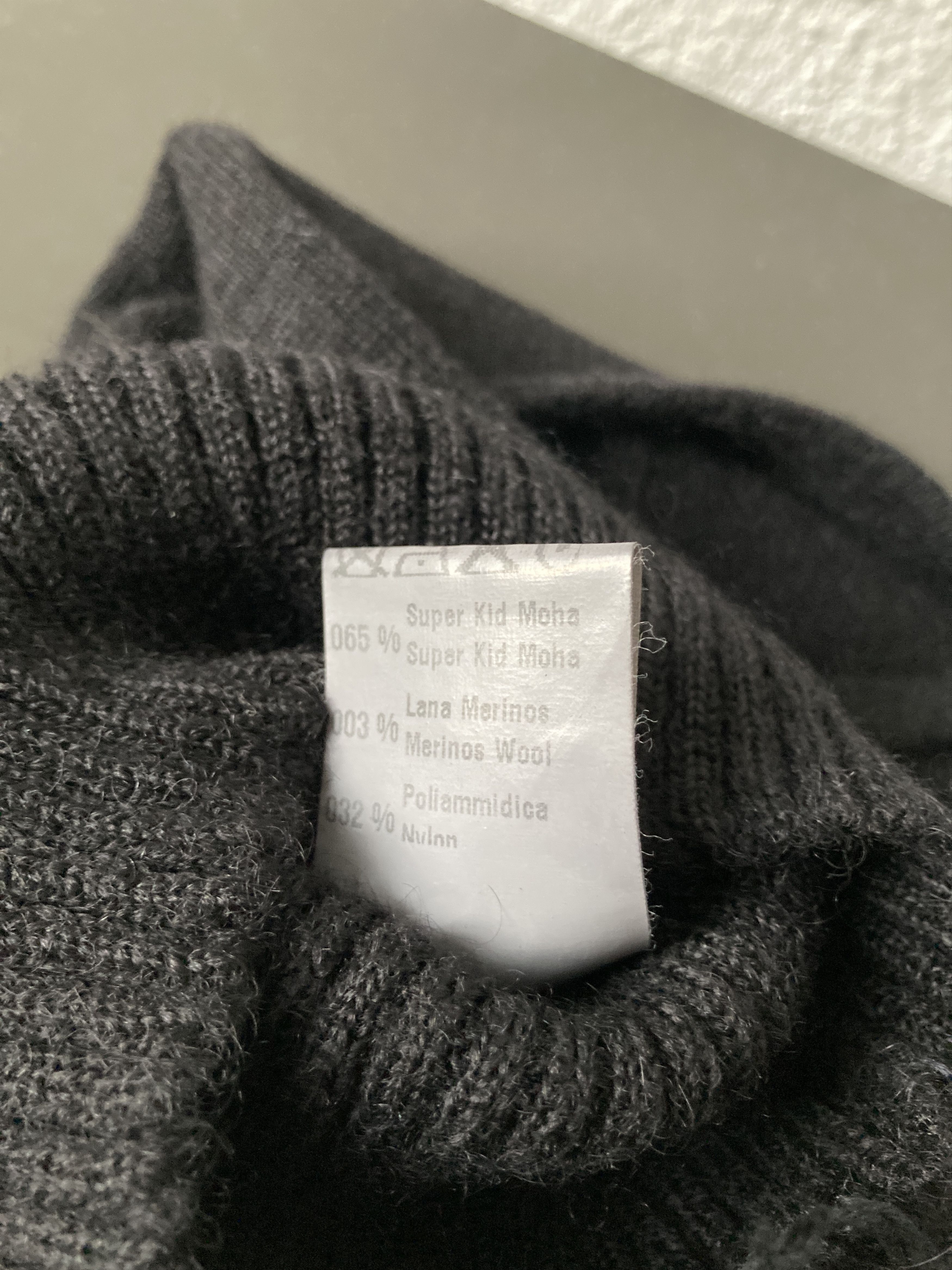 Rick Owens F/W 05 "MOOG" Mickey Mouse Mohair Balaclava Rick Owens Size ONE SIZE - 10 Thumbnail