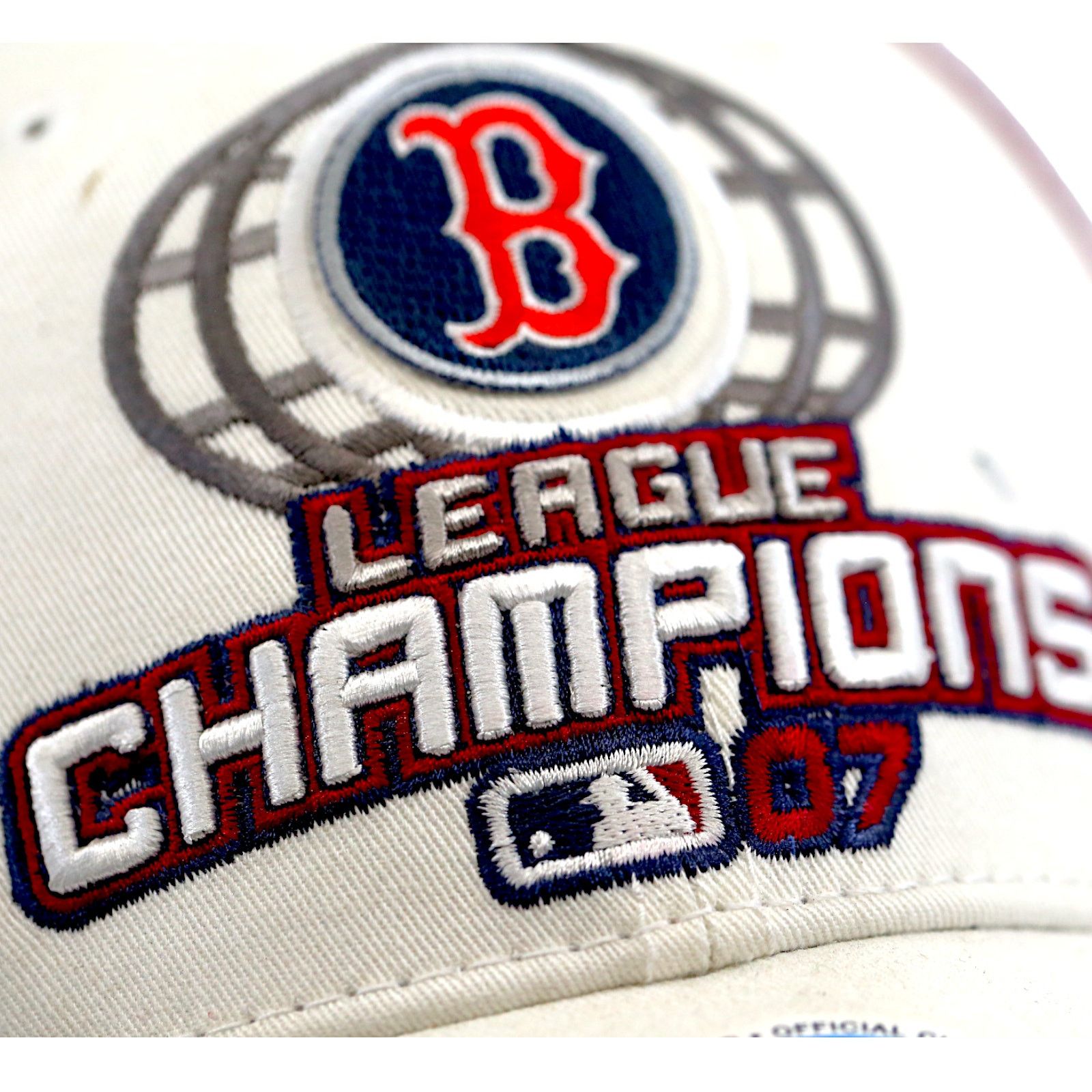 MLB × New Era Boston Red Sox 2007 AL League Champs New Era Hat Size ONE SIZE - 7 Thumbnail