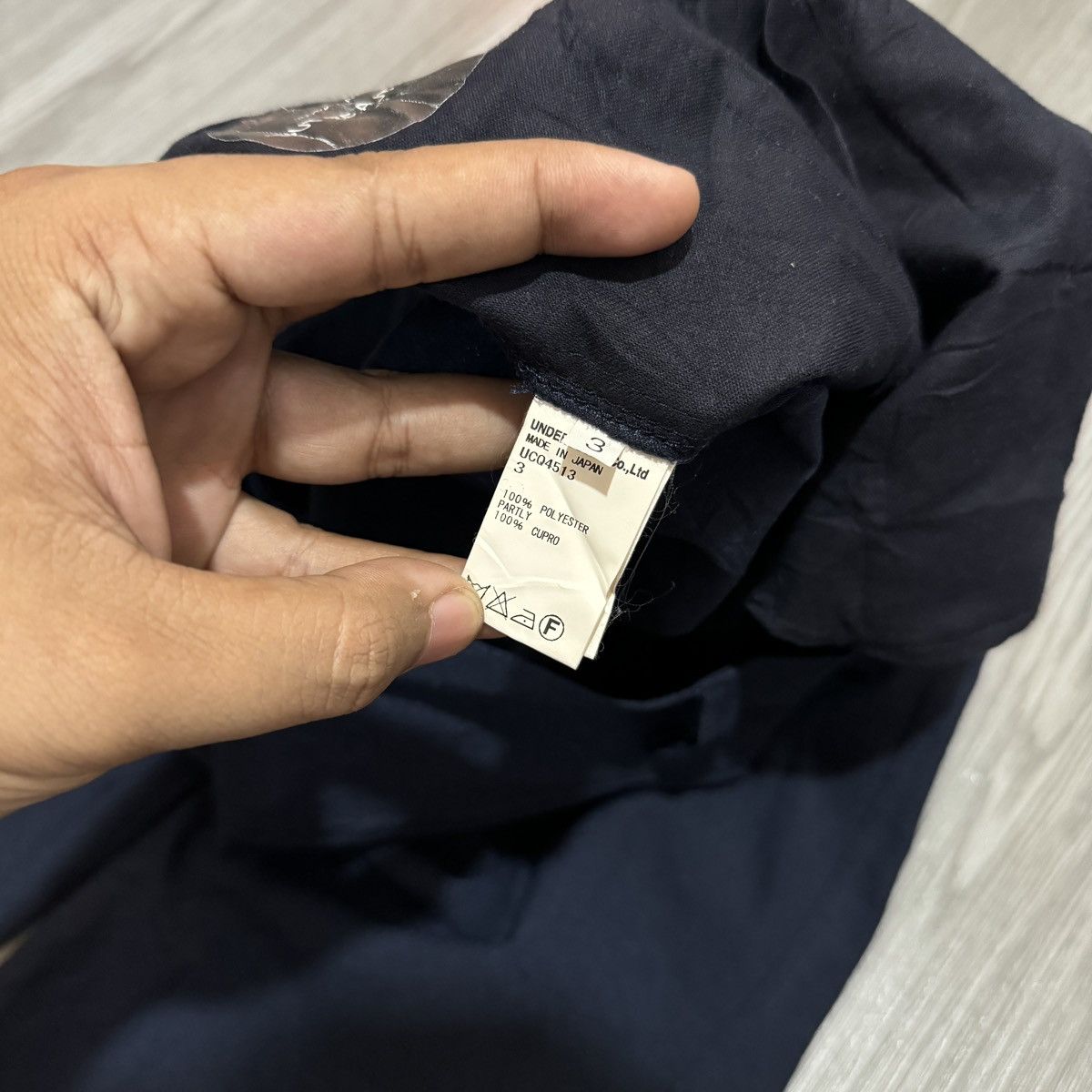 Japanese Brand × Undercover × Vintage Undercover AW 04/05 "BUT BEAUTIFUL" Navy Button Cargo pants Size US 32 / EU 48 - 12 Thumbnail