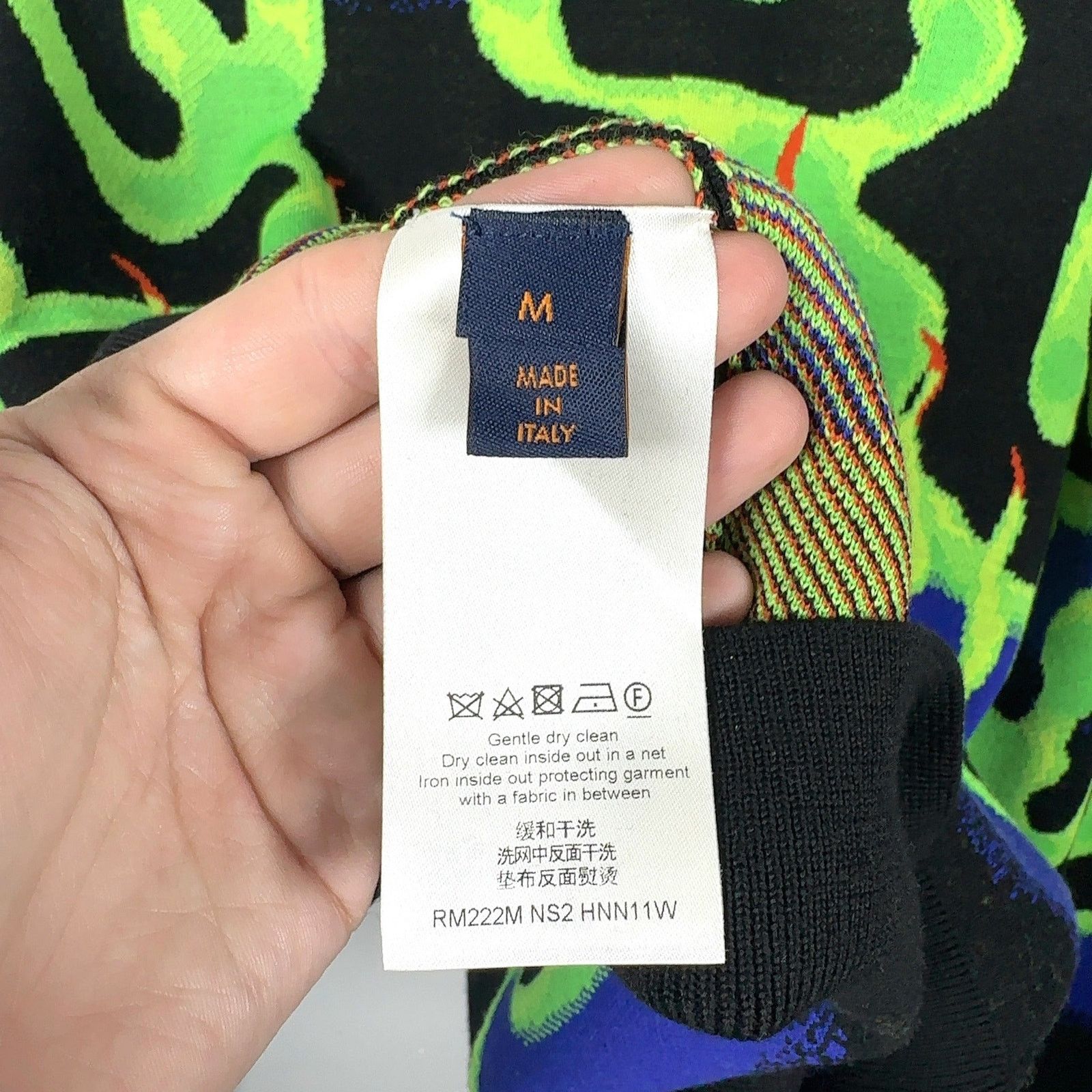 Louis Vuitton Louis Vuitton Intarisia Flame Jacquard Knit Sweater Size US M / EU 48-50 / 2 - 9 Thumbnail